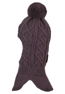 Sterntaler® Strickmütze Schal-Bommelstrickmütze (1-St)