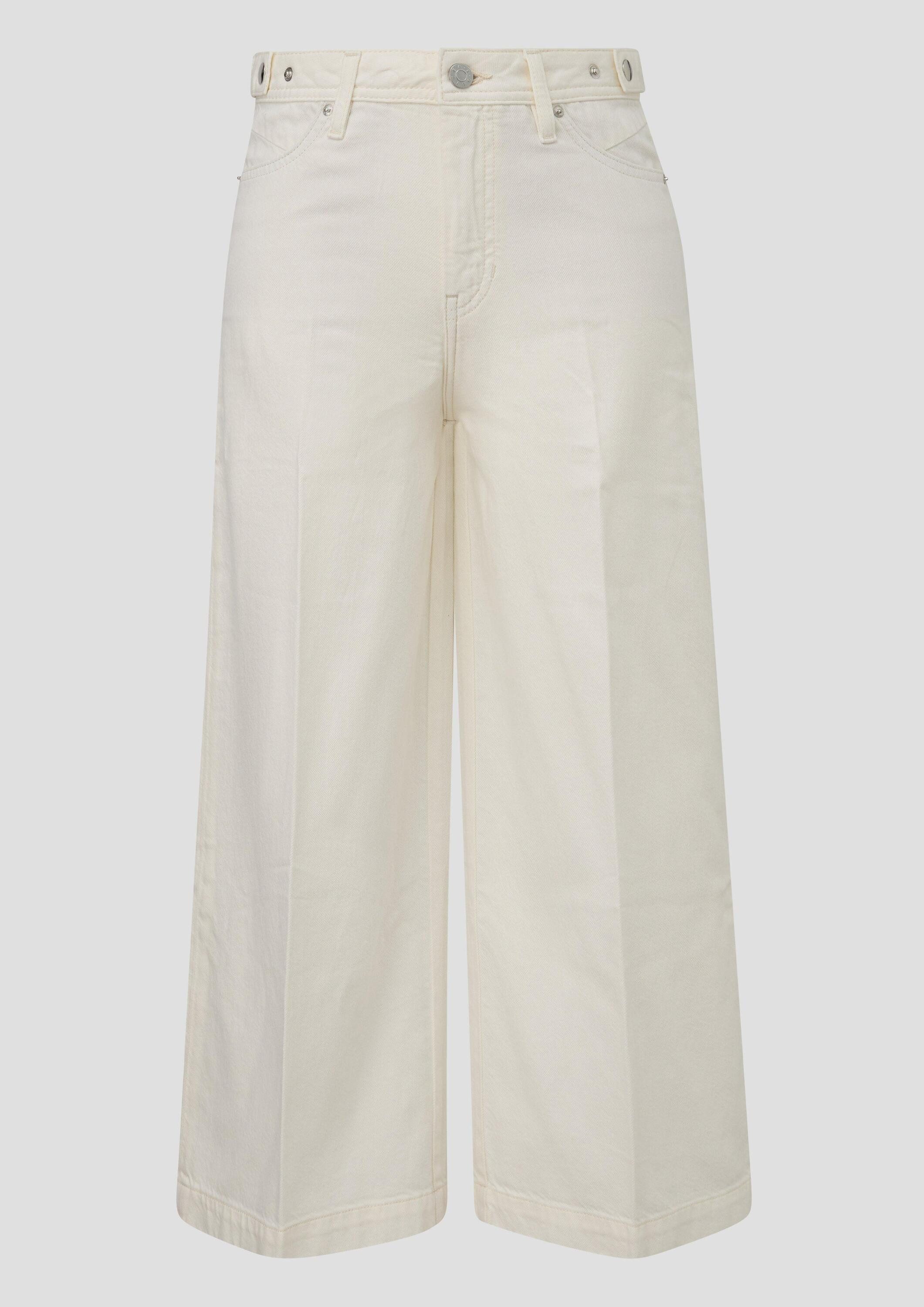 s.Oliver Weite Jeans Jeans-Hose SURI Culotte Jeans Suri / Regular Fit / Hig günstig online kaufen