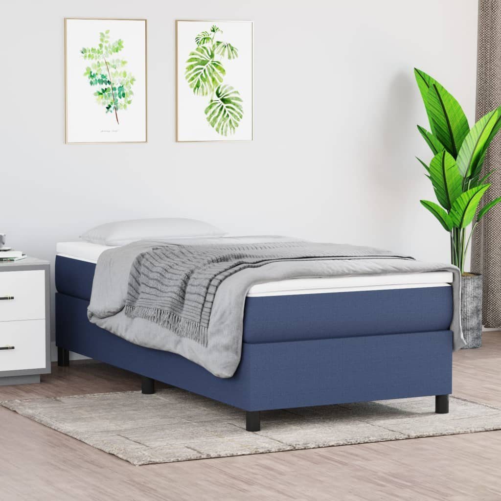 furnicato Bett Bettgestell ohne Matratze Blau günstig online kaufen