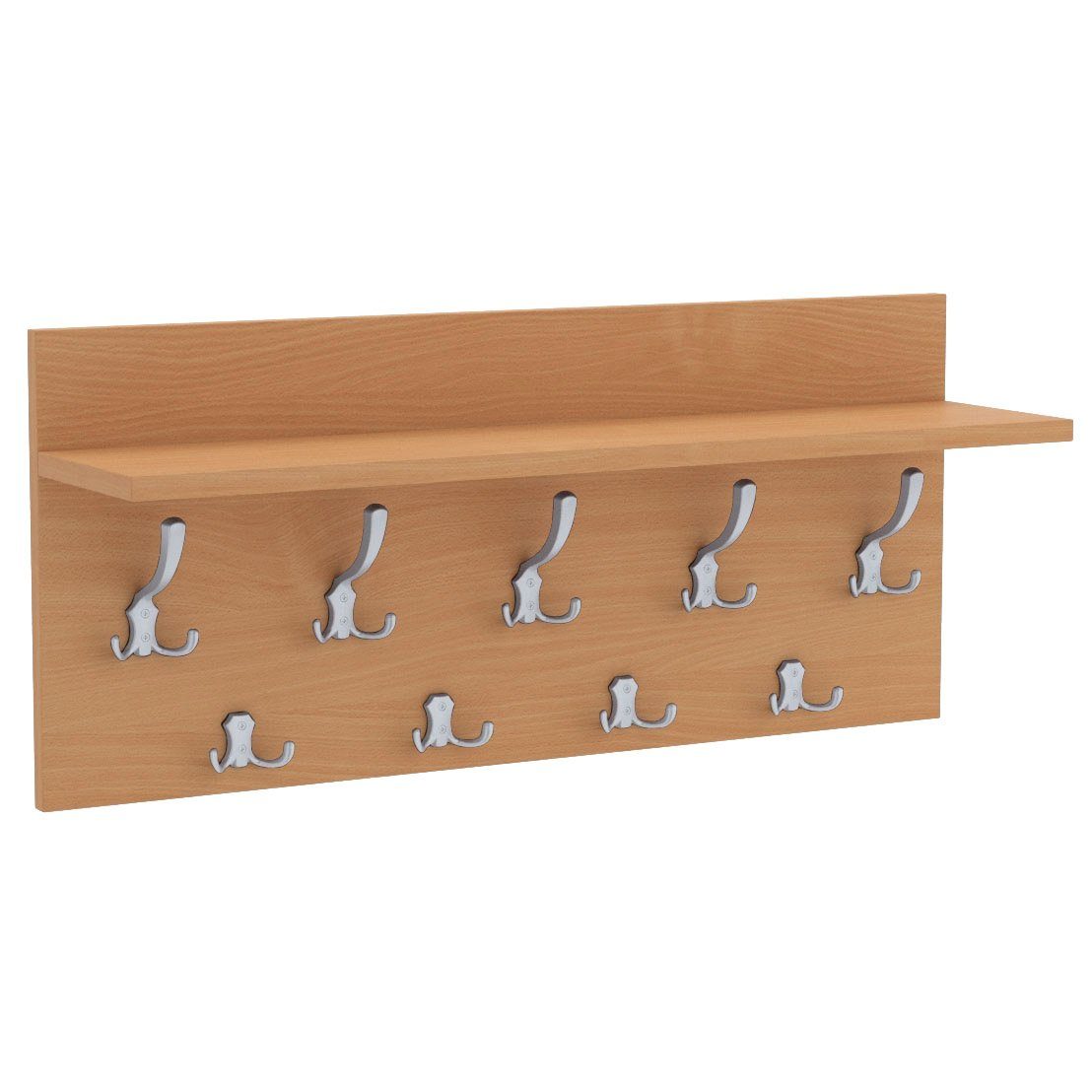 AKKE Garderobenhalter, VERTI Horizontaler Garderobe Aluminium günstig online kaufen