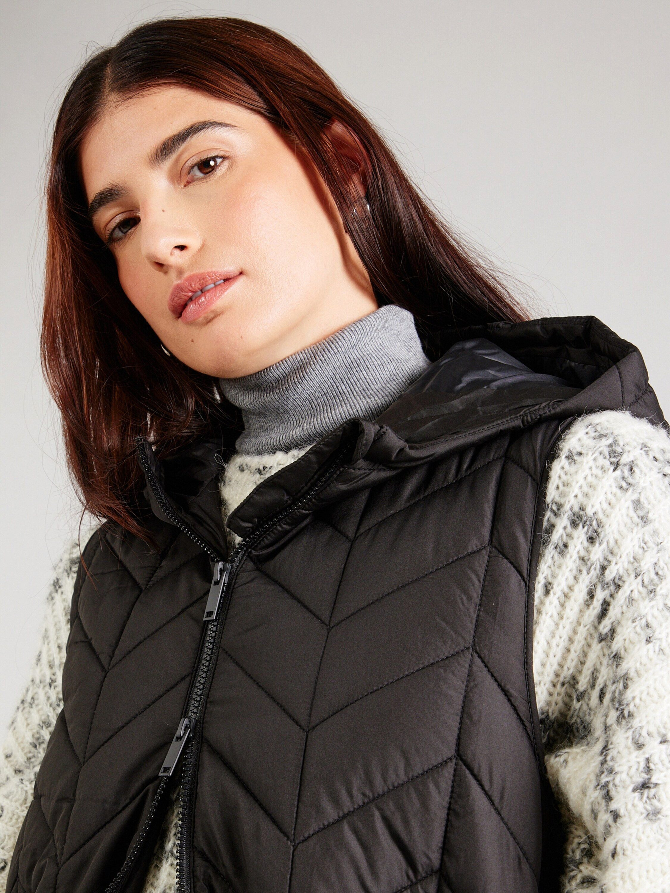 pieces Steppweste PCJASMIN (1-tlg) Plain/ohne Details