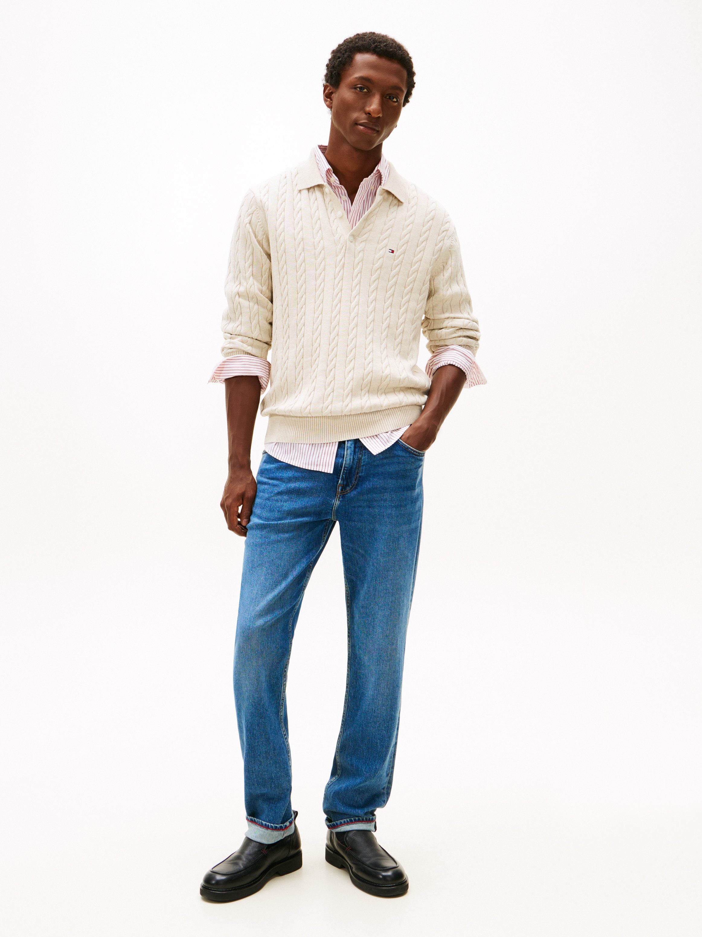 Tommy Hilfiger Straight-Jeans DENTON Slim Straight Fit