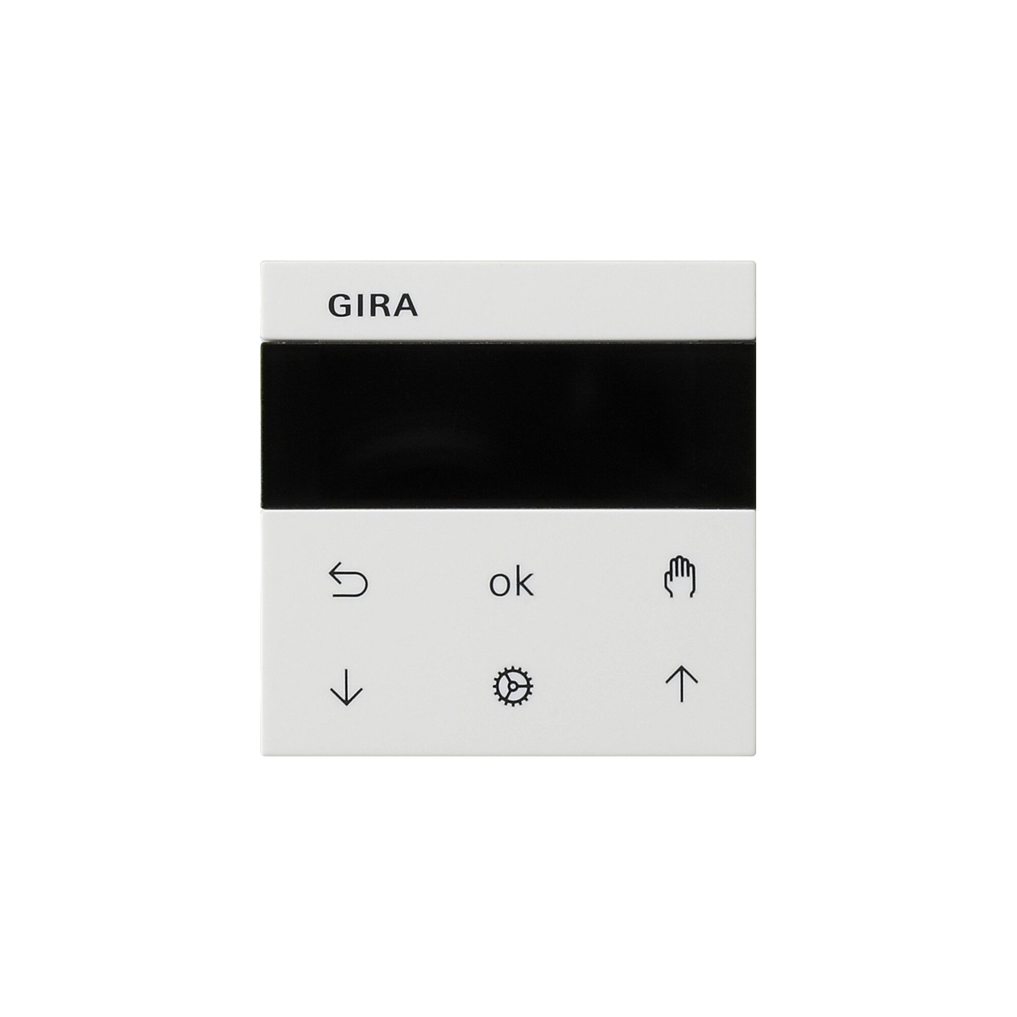 GIRA Schalter Gira Bedienaufsatz rws Jalousie+Schaltuhr 536603