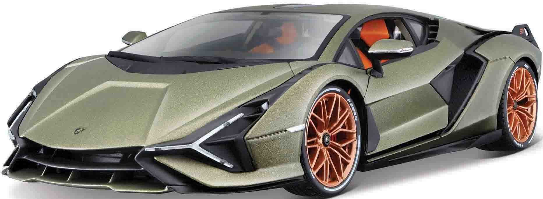 Bburago Sammlerauto Lamborghini Sian FKP 37, Maßstab 1:24