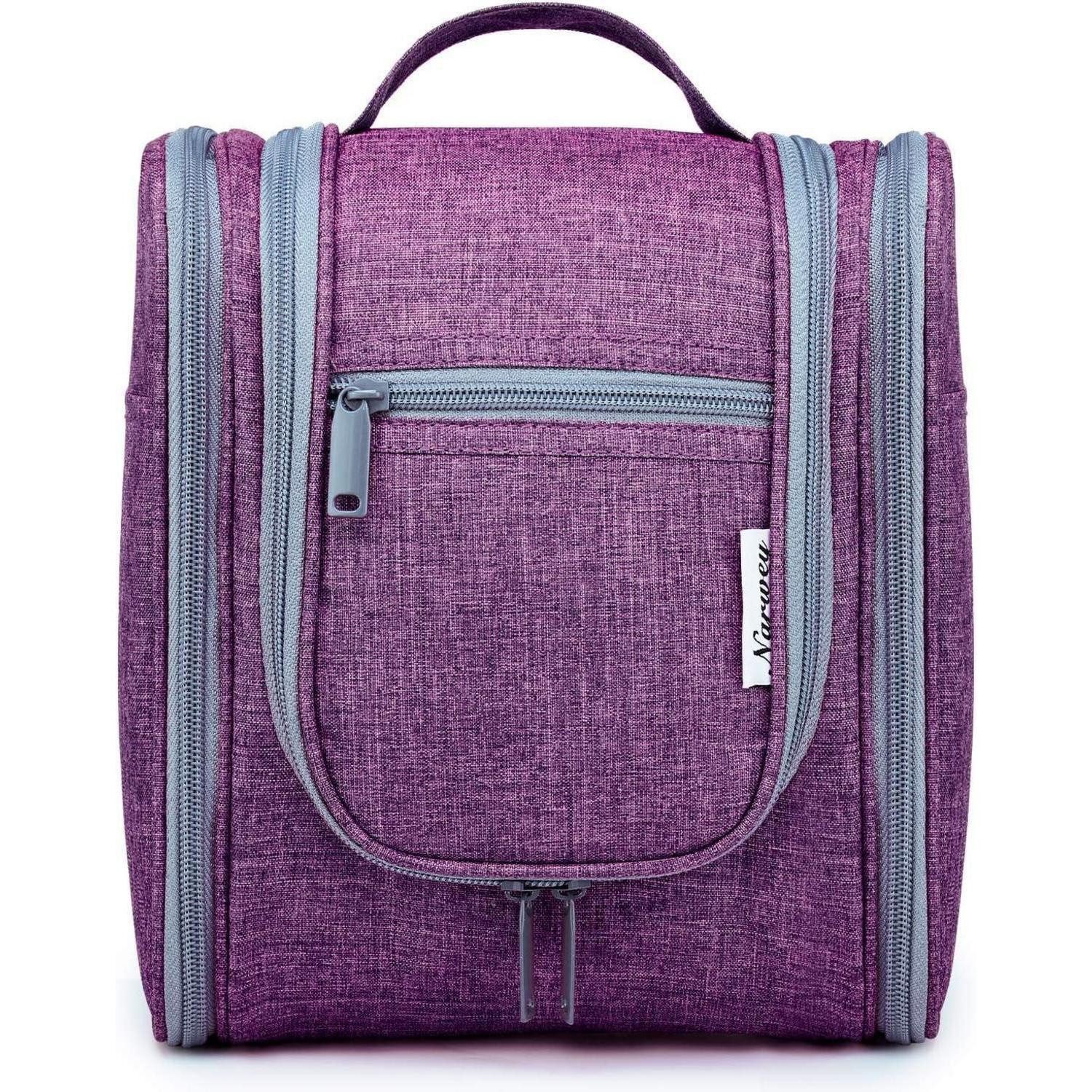 Kulturbeutel Kulturbeutel Kulturtasche Kosmetiktasche Damen Herren Kinder Violett S