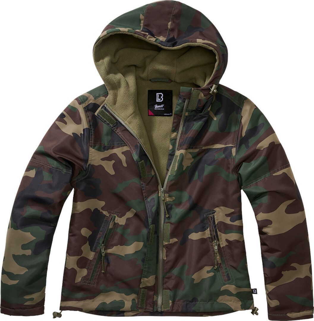 Langmantel Brandit Damen Ladies Windbreaker Frontzip