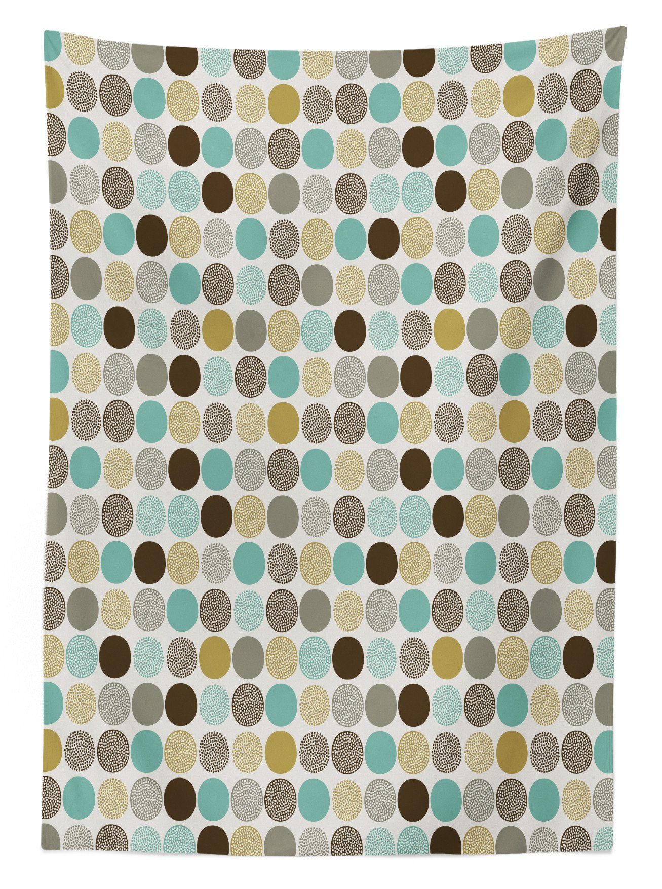 Abakuhaus Tischdecke Bereich Punkt-Muster Tupfen Außen geeignet Farben, Waschbar Klare Für Abstrakte Farbfest den