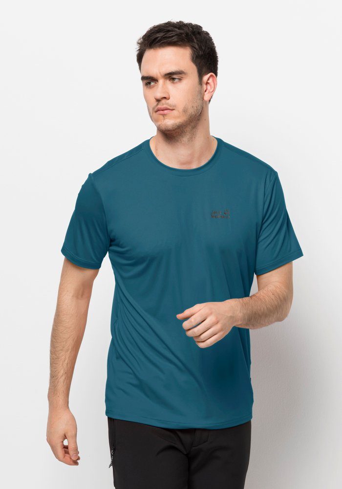 Wolfskin TECH M blue-coral Jack T T-Shirt