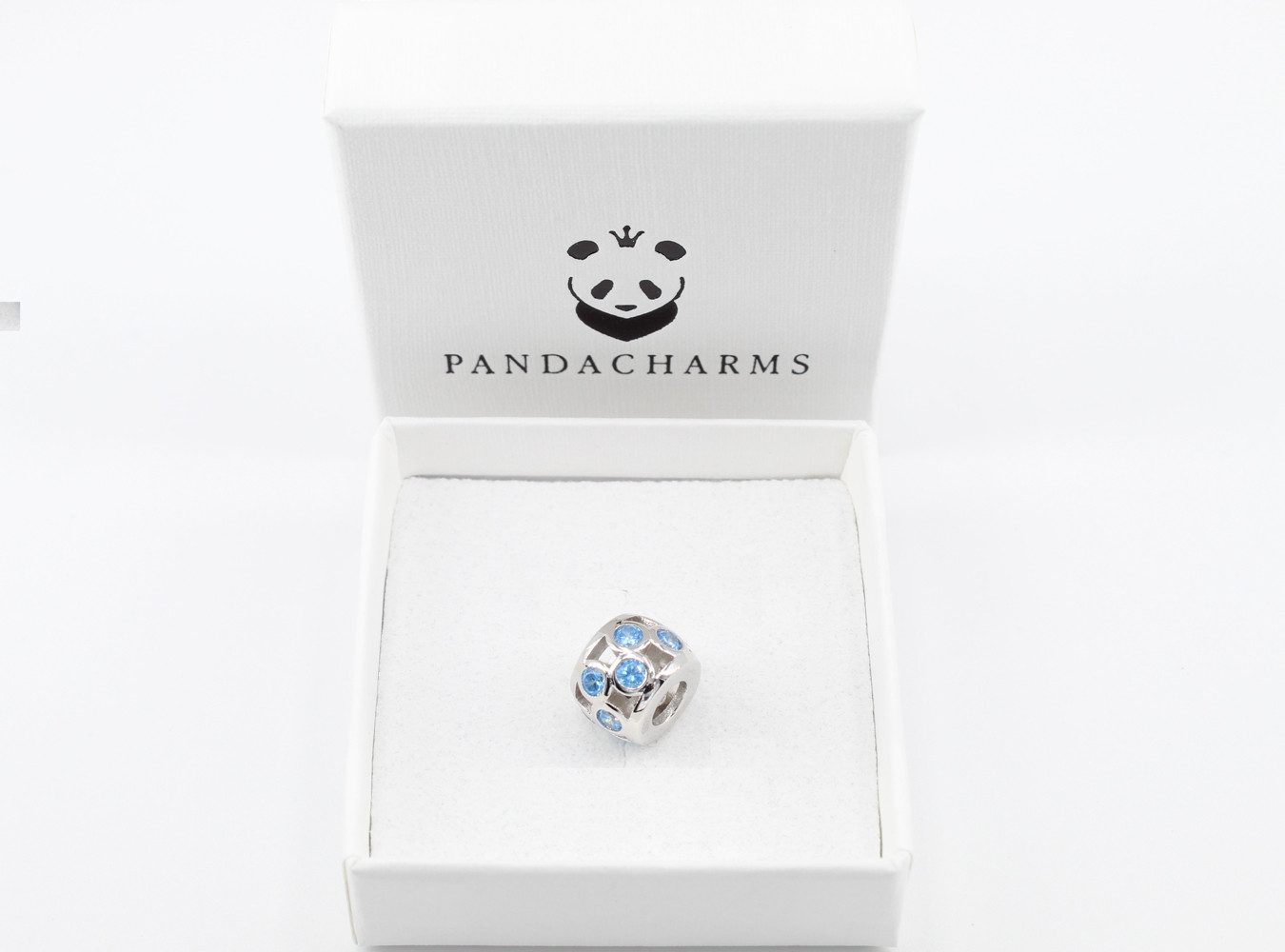 PANDACHARMS Bead Hellblaue Harmonie Charm für Charm Armband, 925er Silber, günstig online kaufen