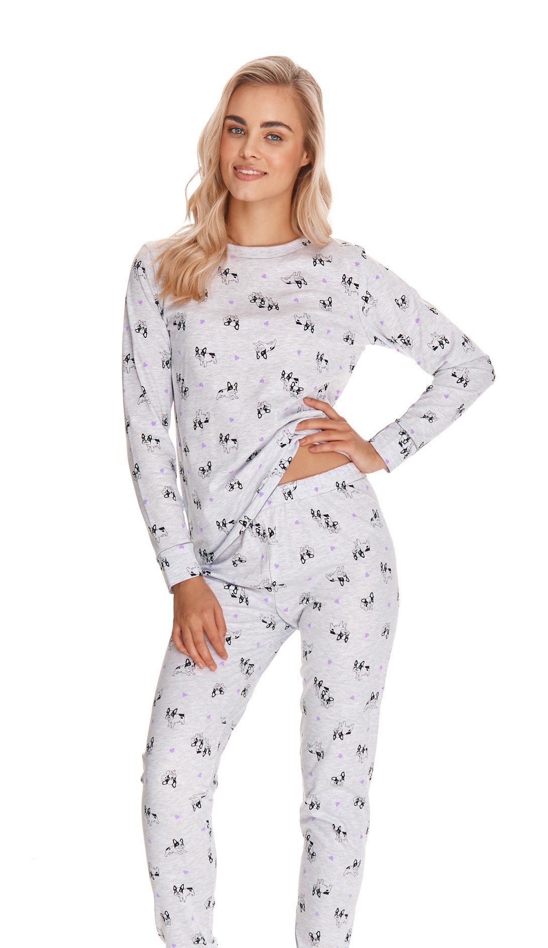Taro Pyjama »mit niedlichem Hunde-Motiv, Schlafanzug Damen Nachtwäsche«  online kaufen | OTTO