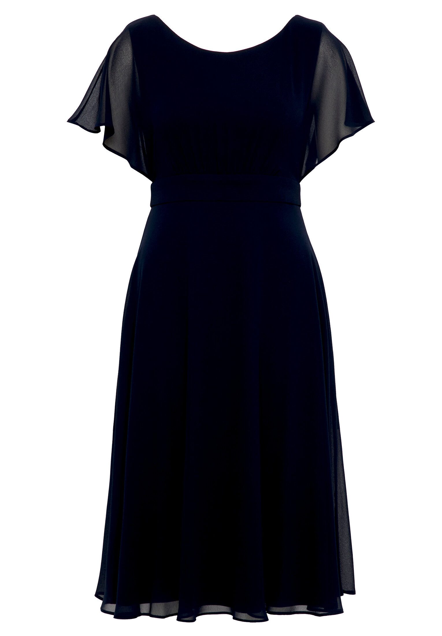 Vera Mont Cocktailkleid Damen kurzarm Raffung