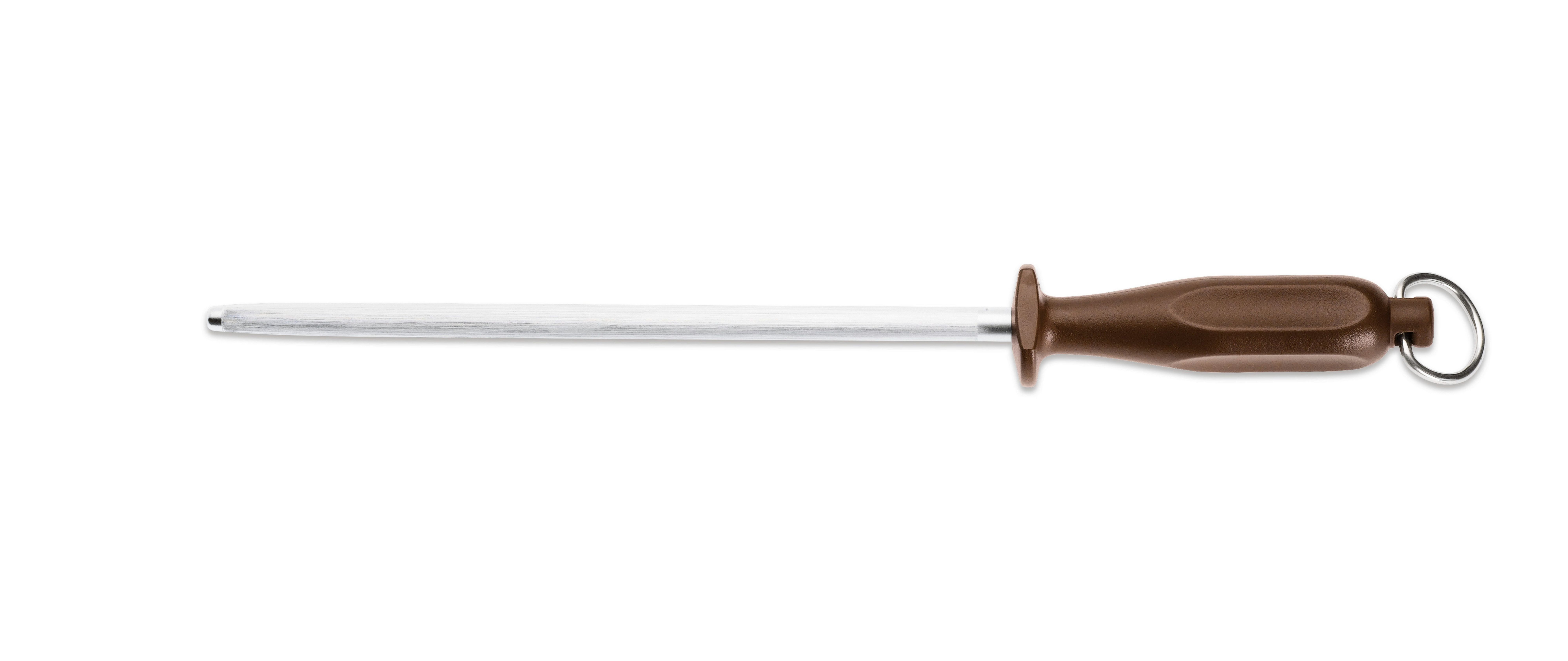 GIESSER Точилки для ножей Abziehstahl Profil rund 23 - 36 cm, Mittelfeiner Zug - Verzahnung 6-7 Züge pro mm