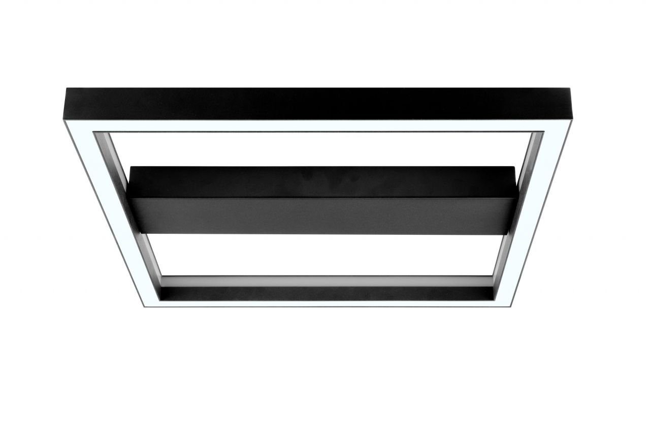 Brilliant Deckenleuchte LED und 2700-6200K, Metall sand/schwarz, Wand- Icarus, 50x50cm Icarus Deckenleuchte Lampe