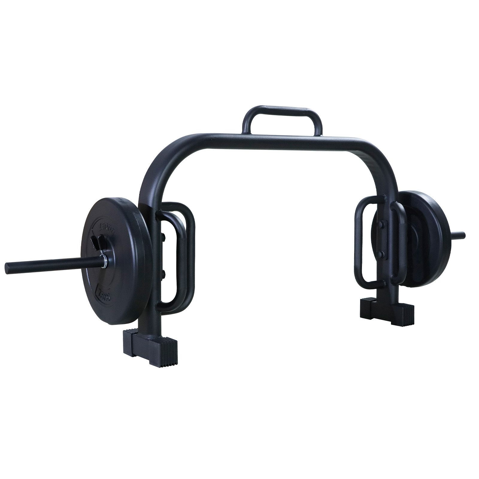 CCLIFE Olympiastange Hex Bar Trap Bar Hantelstange mit Gewichten Olympic Bar