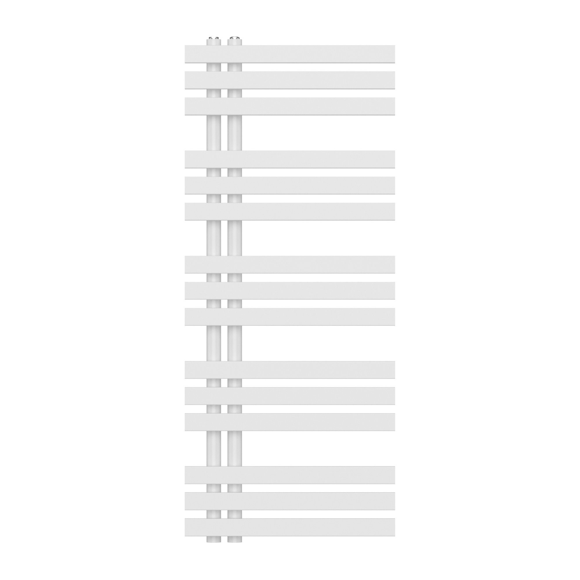 neu.haus Badheizkörper, »Slidre« Handtuchheizkörper mit 15 Lamellen 120x50 cm Weiß