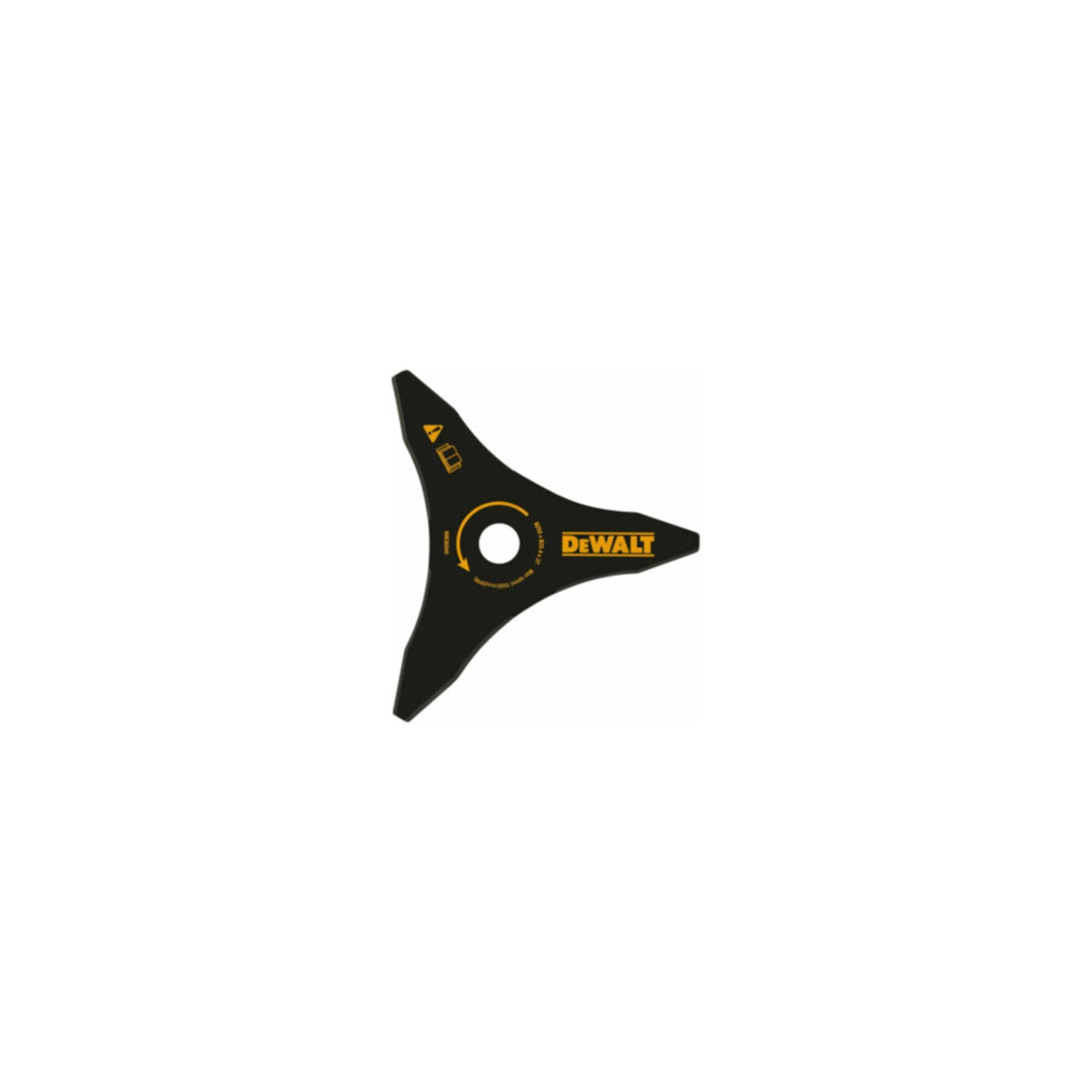 DeWalt Akku-Rasentrimmer DEWALT Flexvolt Dickichtmesser 25cm, 3 Flügel DT20653-QZ