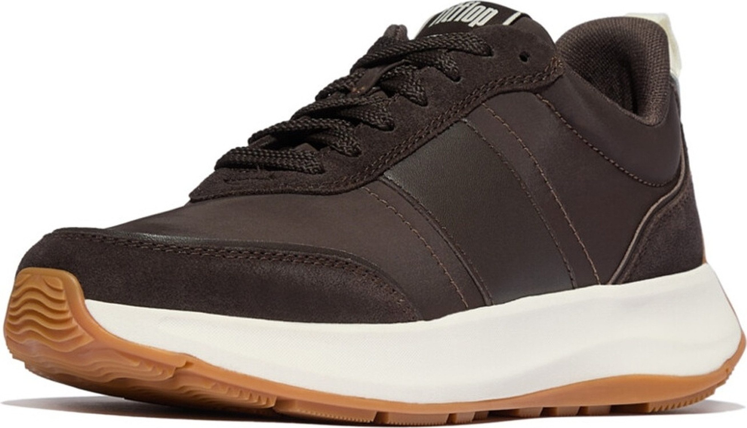 Fitflop F-Mode Flow Sneaker - Nylon & Suede Mix Sneaker