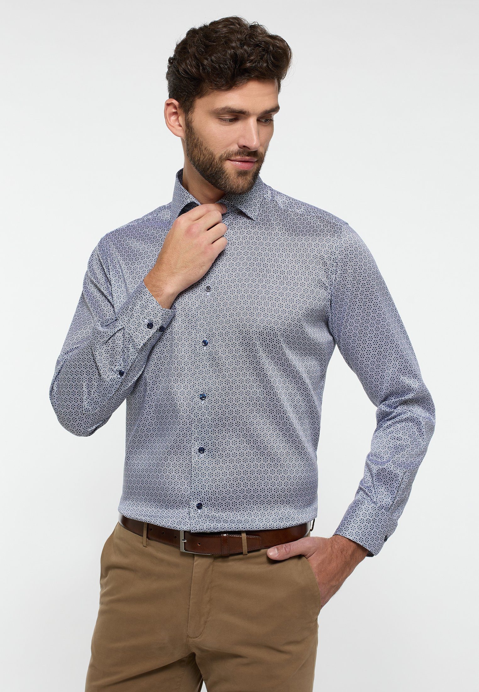 Eterna Langarmhemd MODERN FIT günstig online kaufen