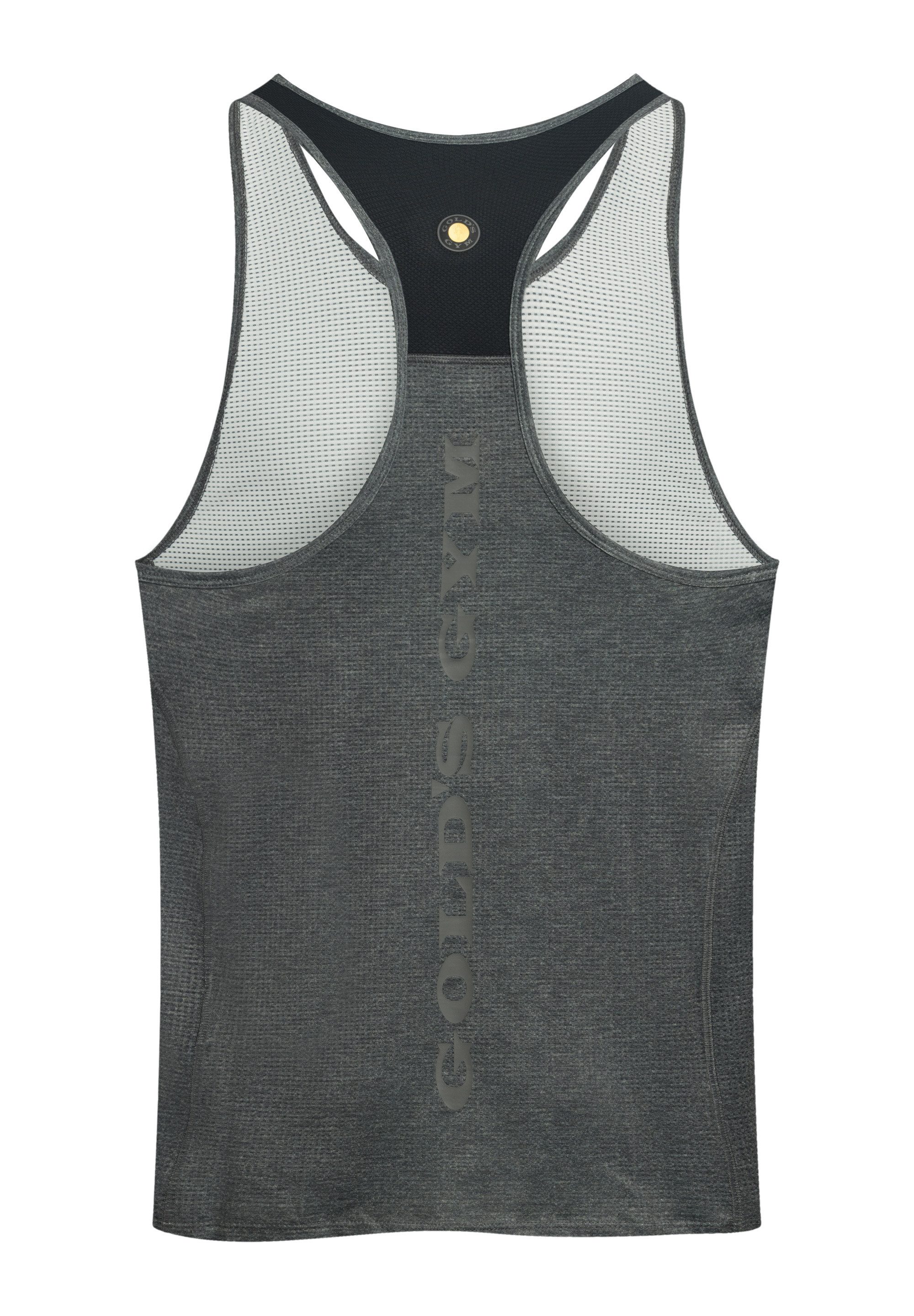 GOLD'S GYM APPAREL Tanktop WILT atmungsaktiv, schnelltrocknend, tief ausgeschnittenes Armloch