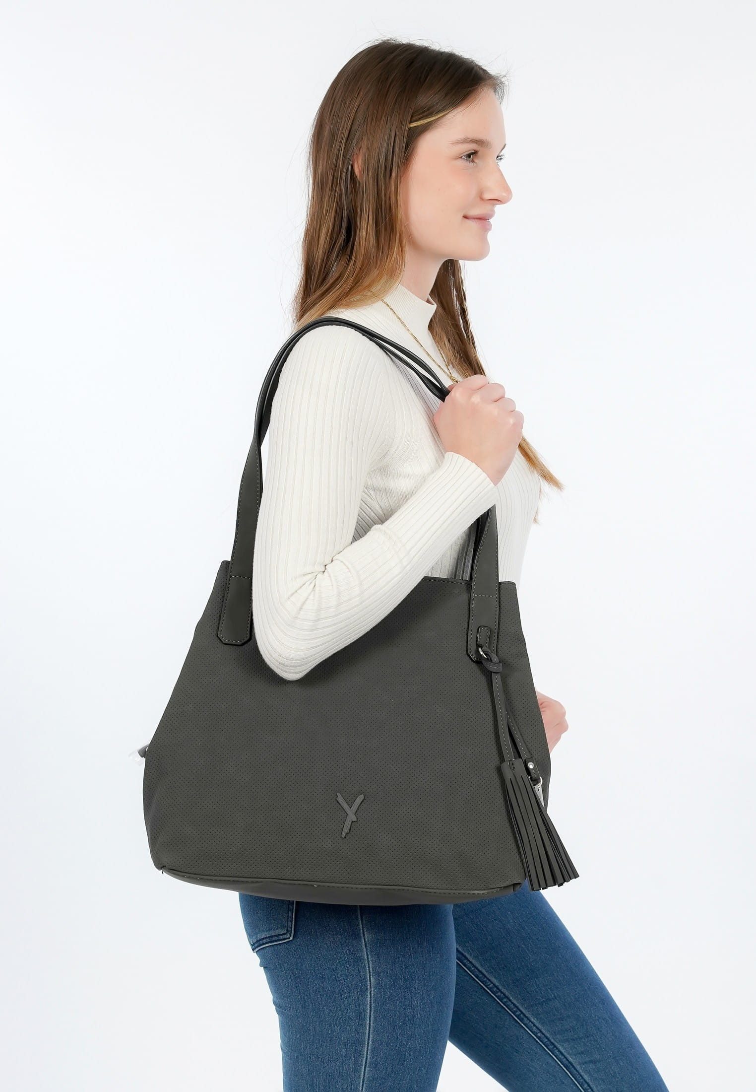 SURI FREY Shopper SFY Romy, Logo Anhänger