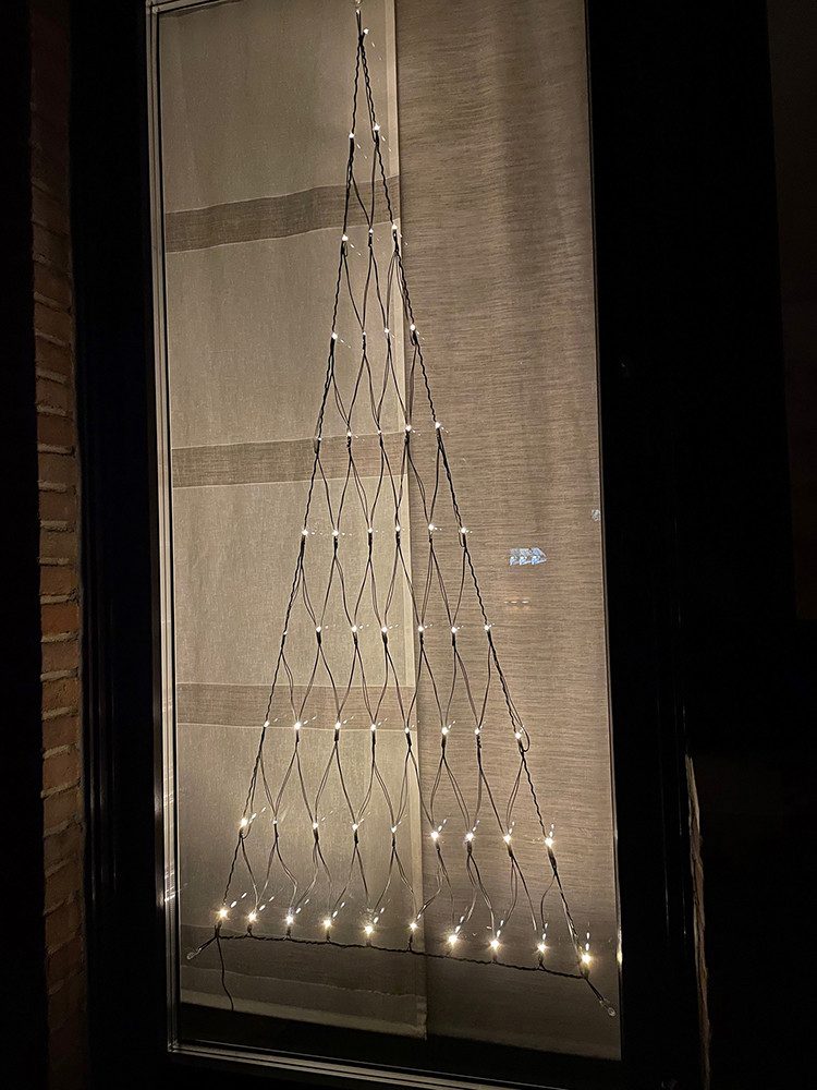 LED-Lichternetz Merlaut, Weihnachtsdeko aussen, mit Timer