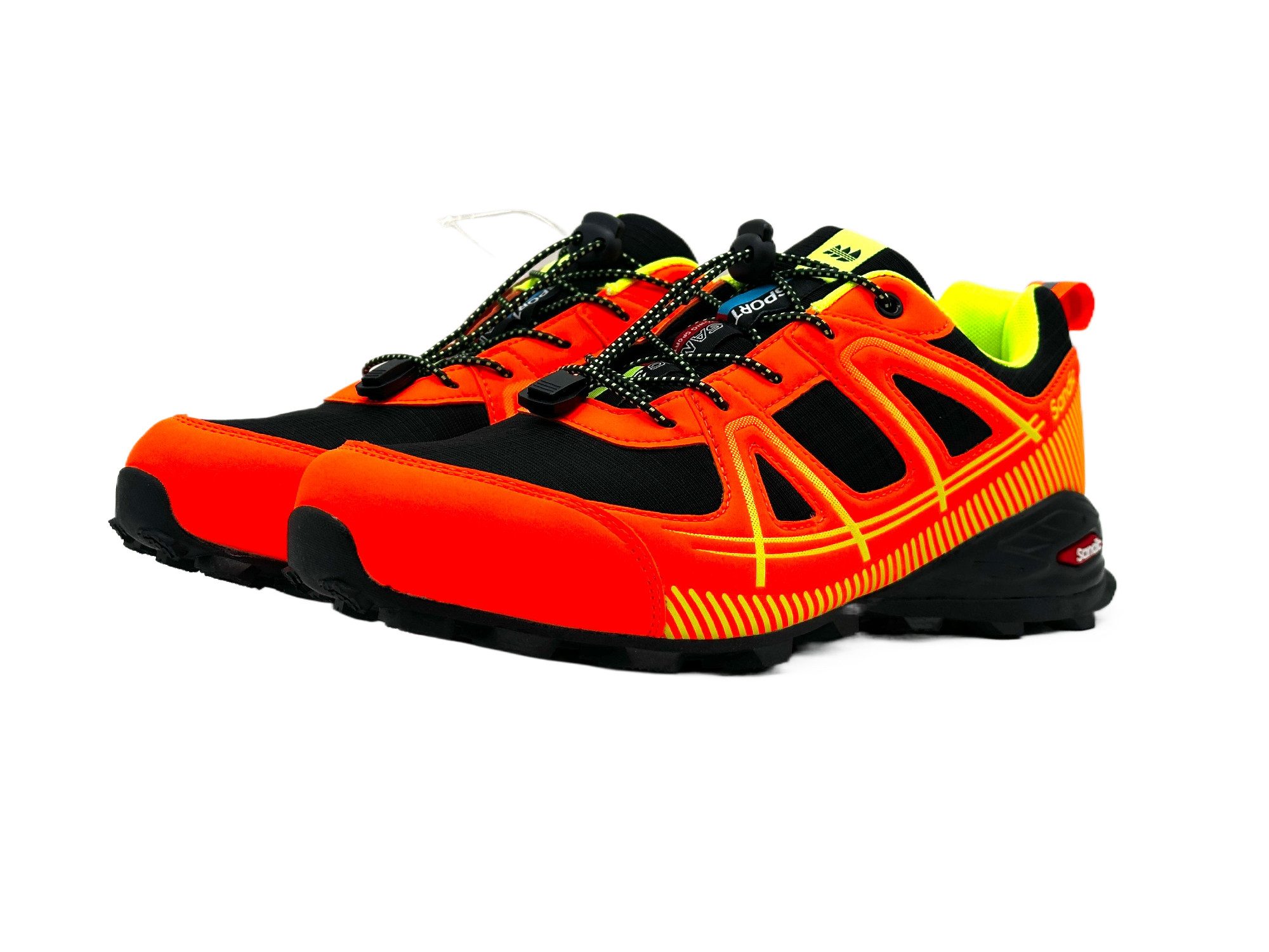 Nowaland Wanderschuhe multifunktionaler Outdoorschuh Trekkingschuh Schnellverschluss, Atmungsaktives Mesh, Stoßdämpfende Sohle