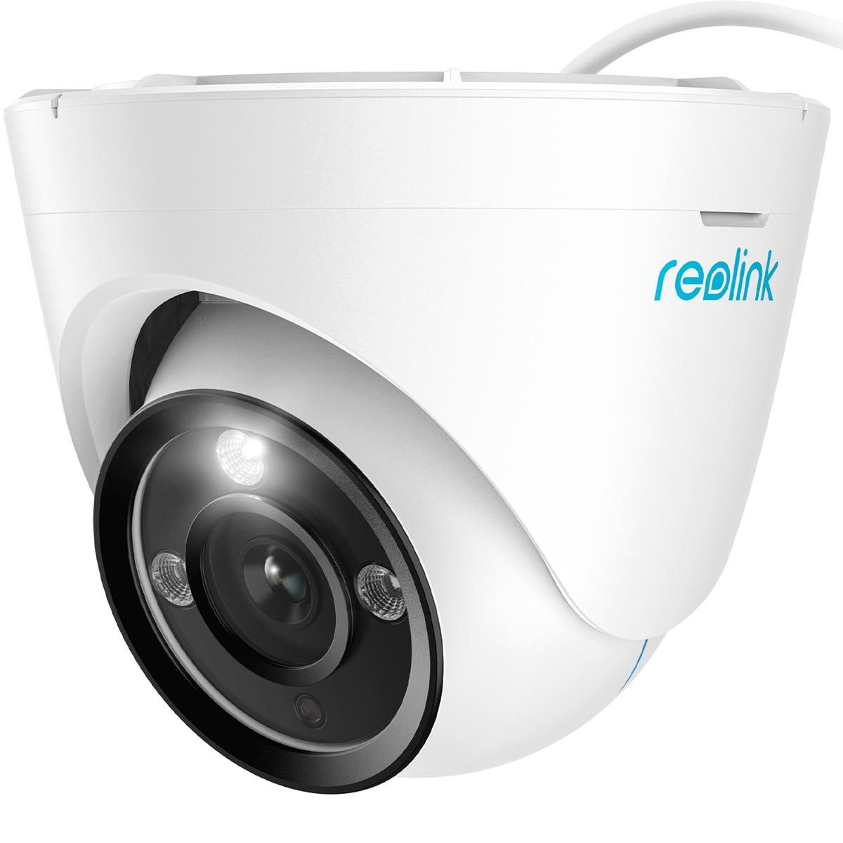 Reolink Überwachungskamera P434 8 MP 4K UHD IP PoE Dome Überwachungskamera (mit intelligenter Personen-, Fahrzeug-, Haustiererkennung, 3x Zoom, MicroSD bis 256 GB, 2-Wege-Audio)