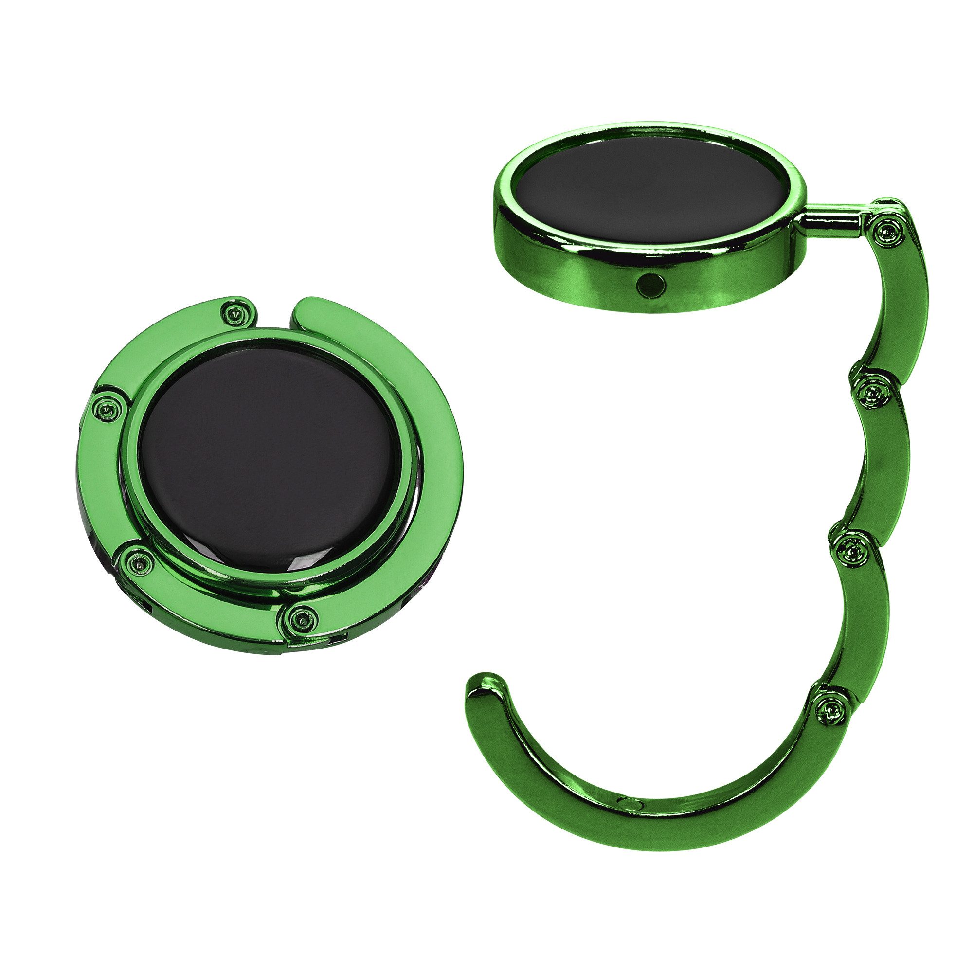 Taschen-Halterung kwmobile Tisch Handtaschenhalter Haken - 2x Faltbare Antirutsch