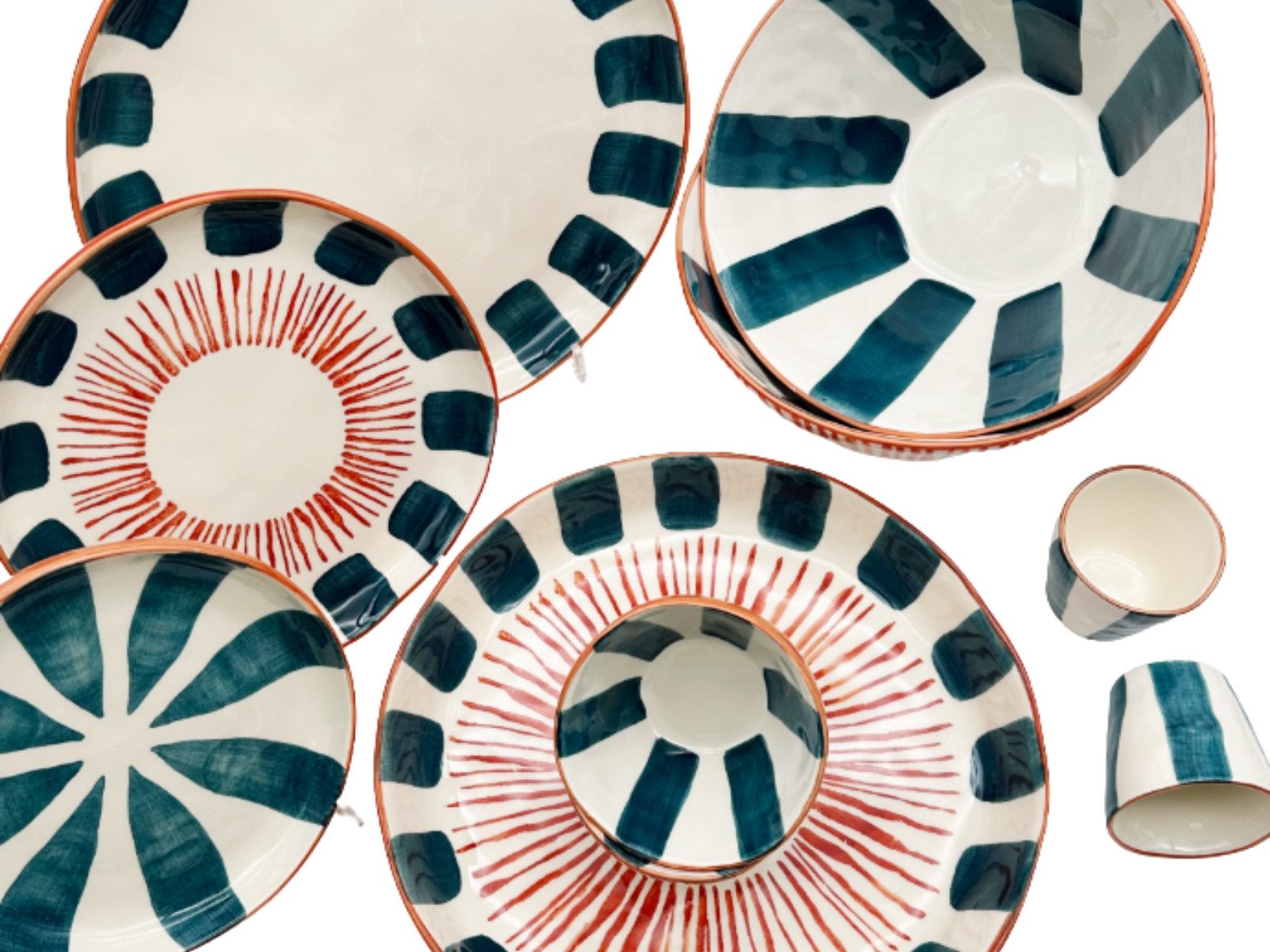 Vista Portuguese Schale Tribu Poke Bowl 18cm, Keramik, (Schalen & Schüsseln)