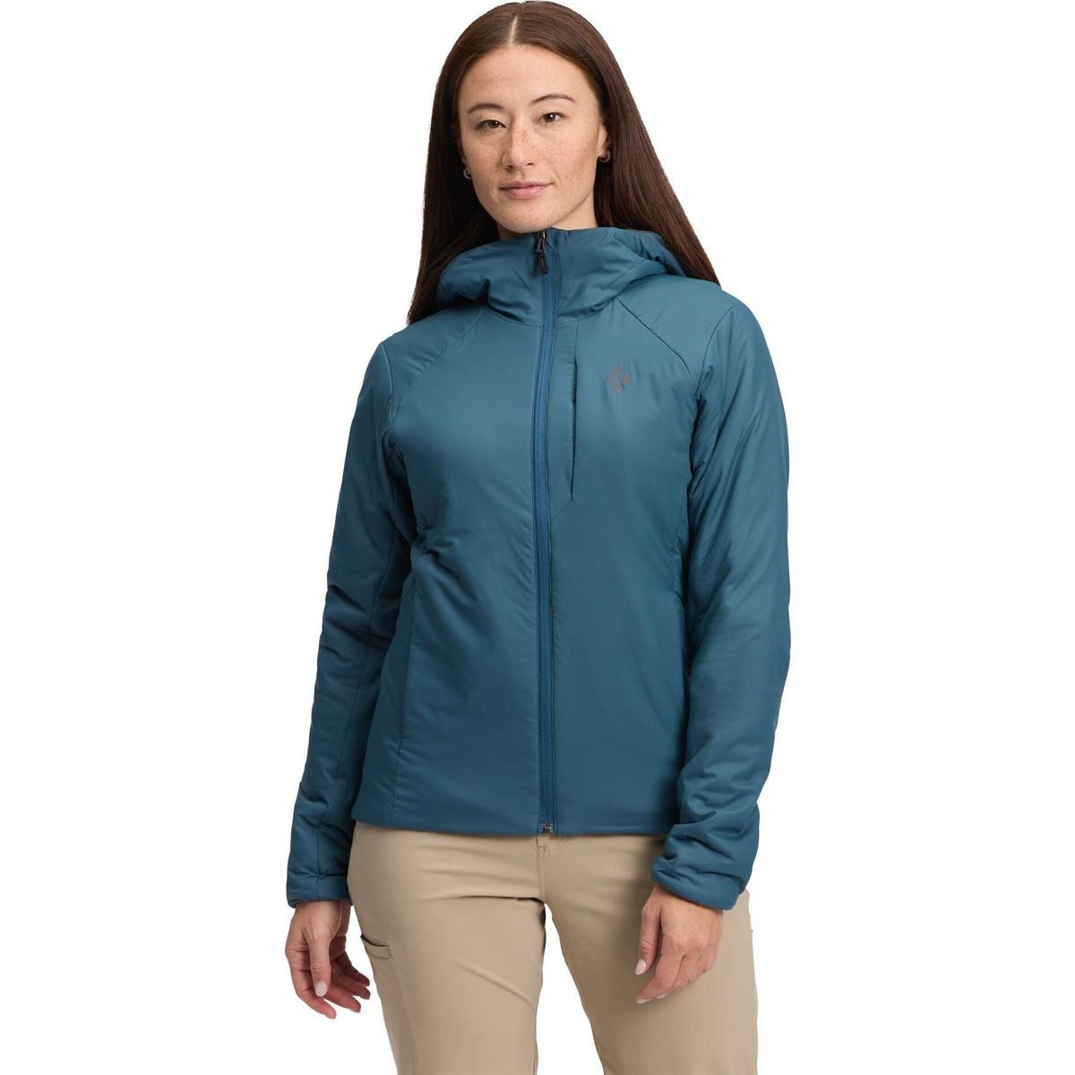 Black Diamond Steppjacke W First Light 2.0 Stretch Hoody Perfekte Damenjacke für Outdoor-Abenteuer mit atmungsaktivem