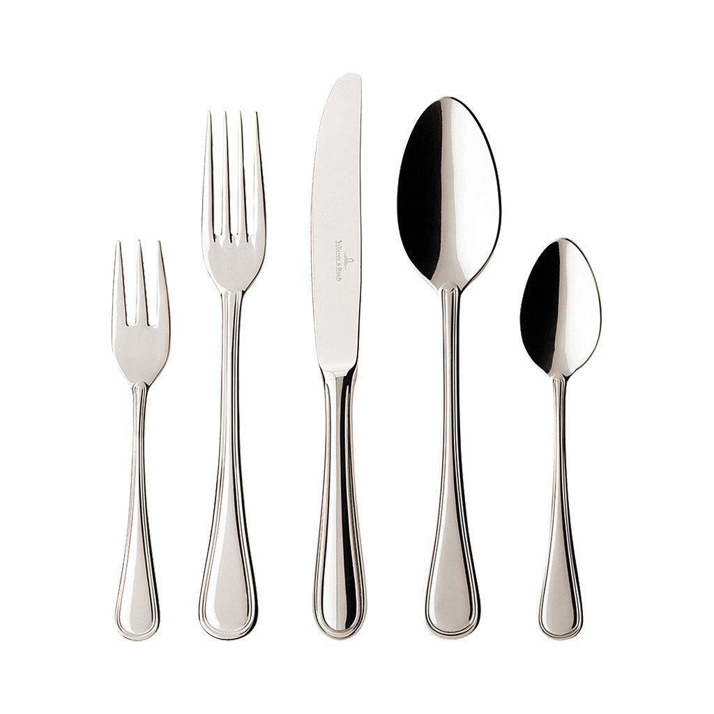 Villeroy & Boch Signature Besteck-Set Neufaden Merlemont Tafelbesteck 30tlg. 42x27x5cm (30-tlg), 6 Personen, Edelstahl