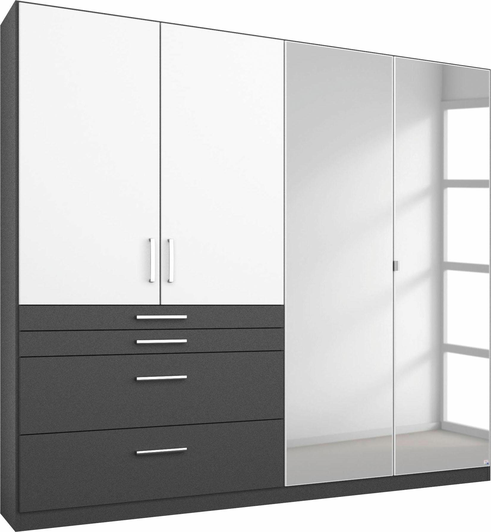 rauch Kleiderschrank Harburg im Schlafzimmer Schlafzimmerschrank Schrank Garderobe mit Spiegel