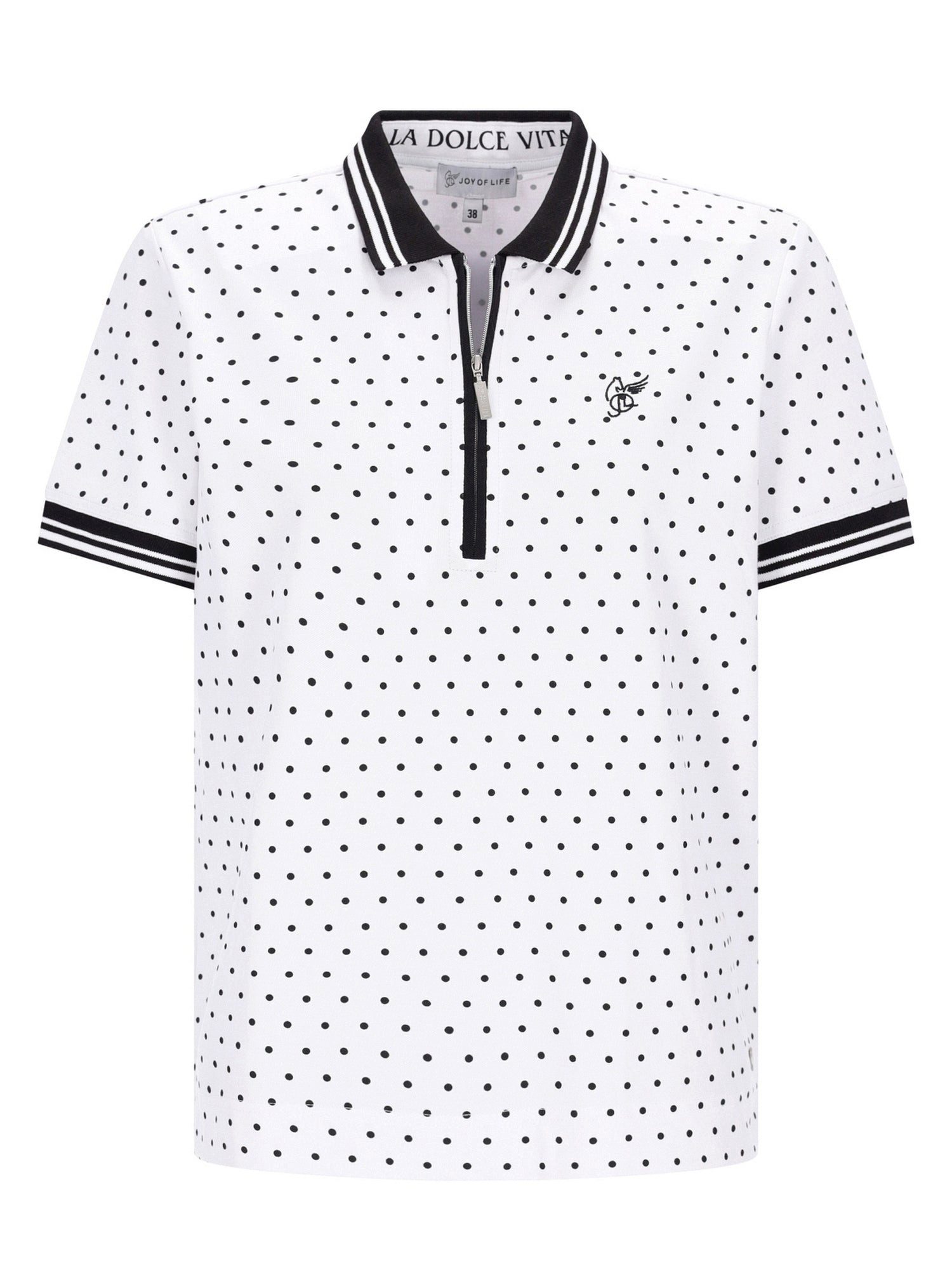 Hajo Poloshirt Poloshirt mit Tupfen-Print günstig online kaufen