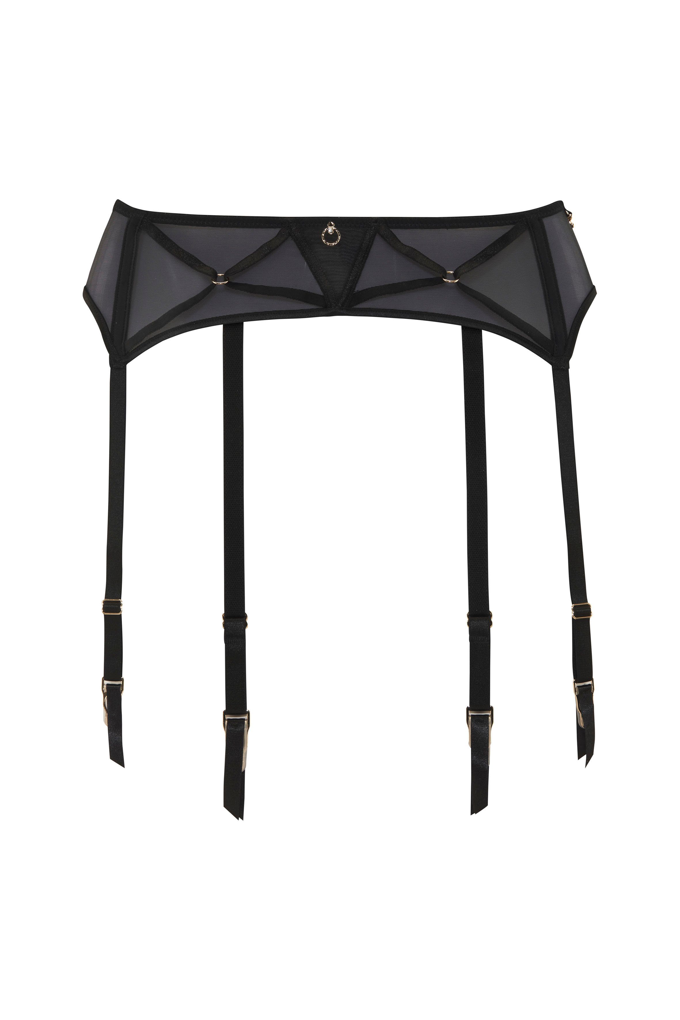 LASCANA Strapsgürtel, mit extravagantem Bänderdetail, sexy Dessous