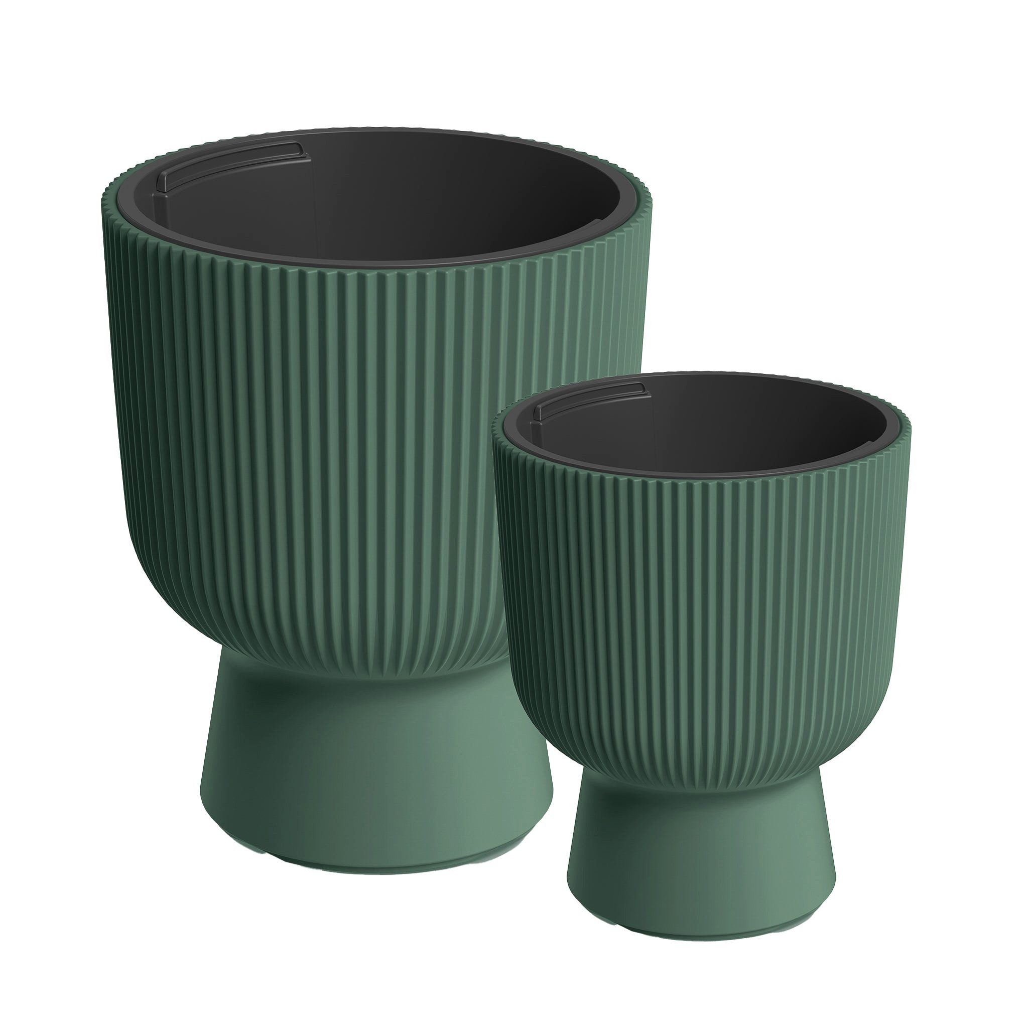 VidaAtHome.de Blumentopf Design-Pflanzgefäße-Set ALVY (2er Set)