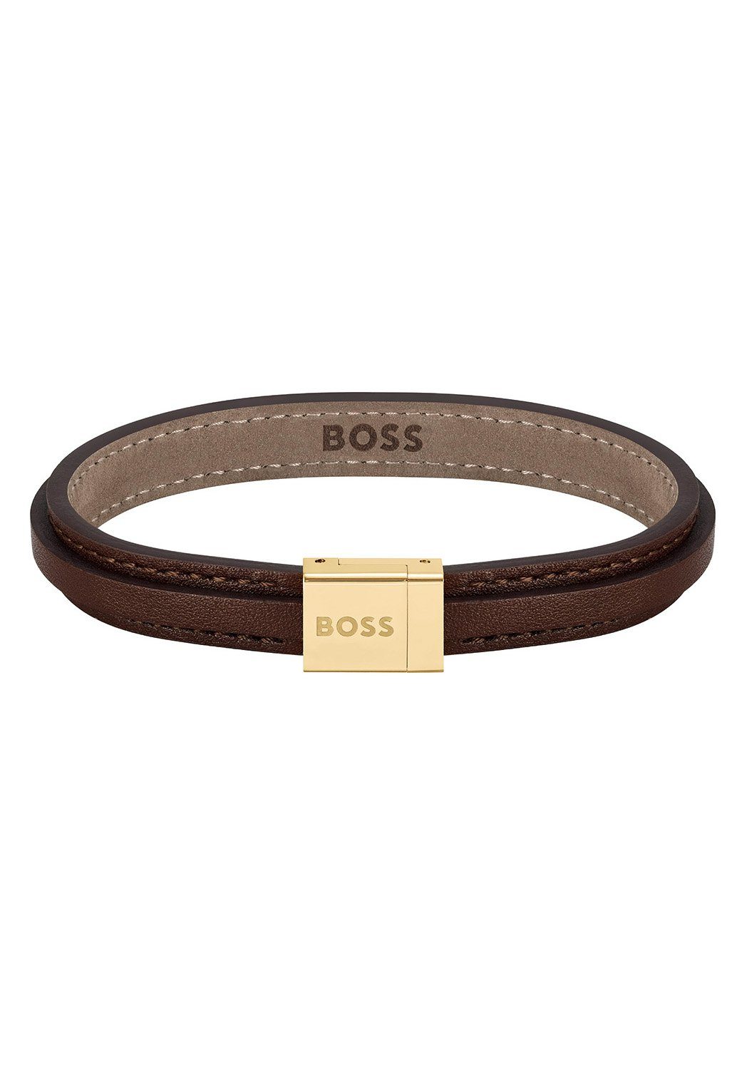 BOSS Armband Schmuck Edelstahl Armschmuc...