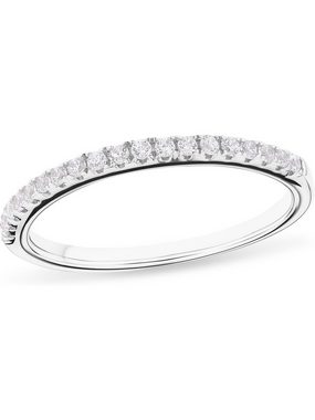 FAVS Fingerring FAVS Damen-Damenring 925er Silber 1 Zirkonia, Zirkonia, synthetisch