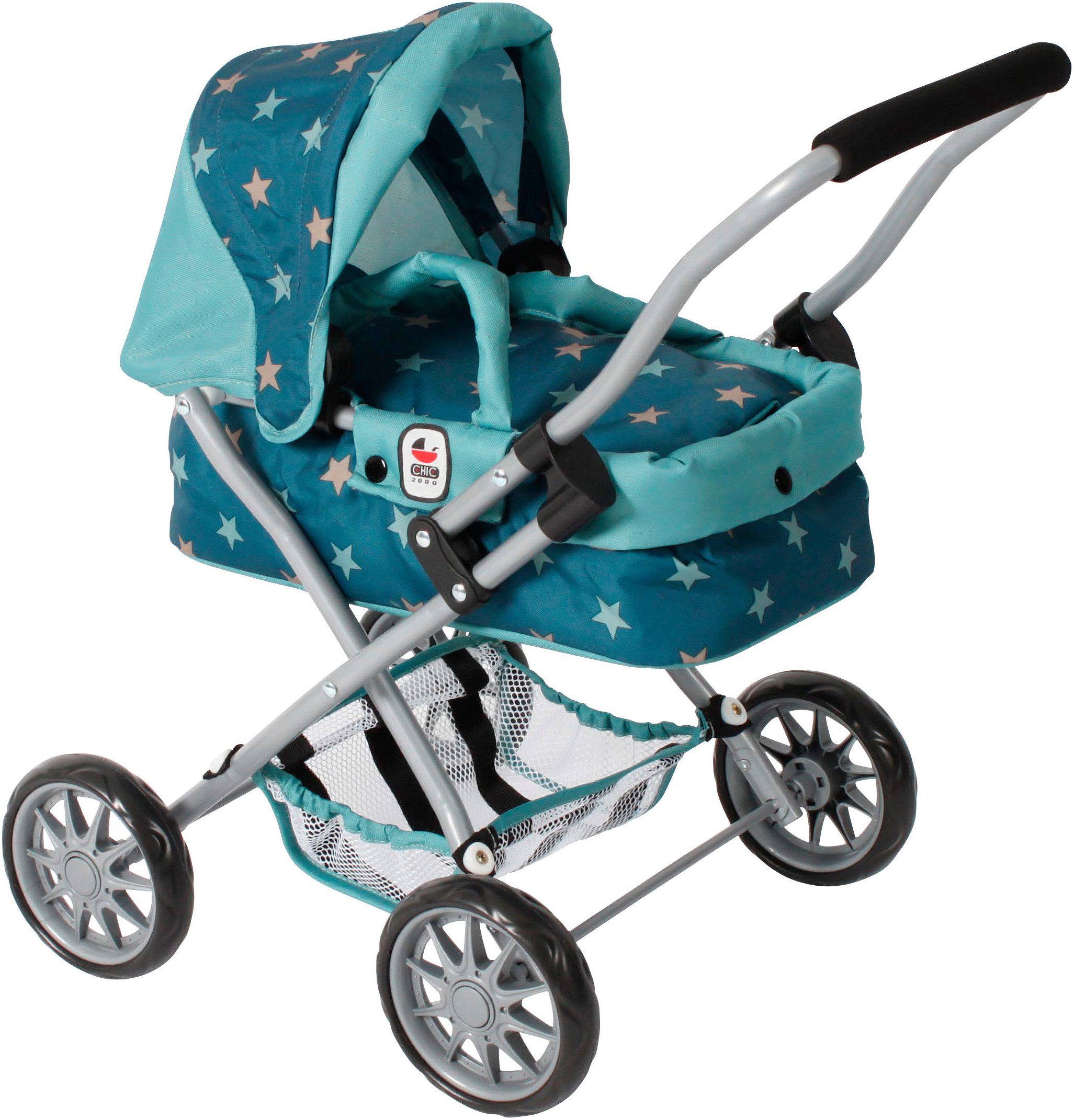 CHIC2000 Puppenwagen Smarty, Mini-Kuschelwagen, mit herausnehmbarer Tragetasche