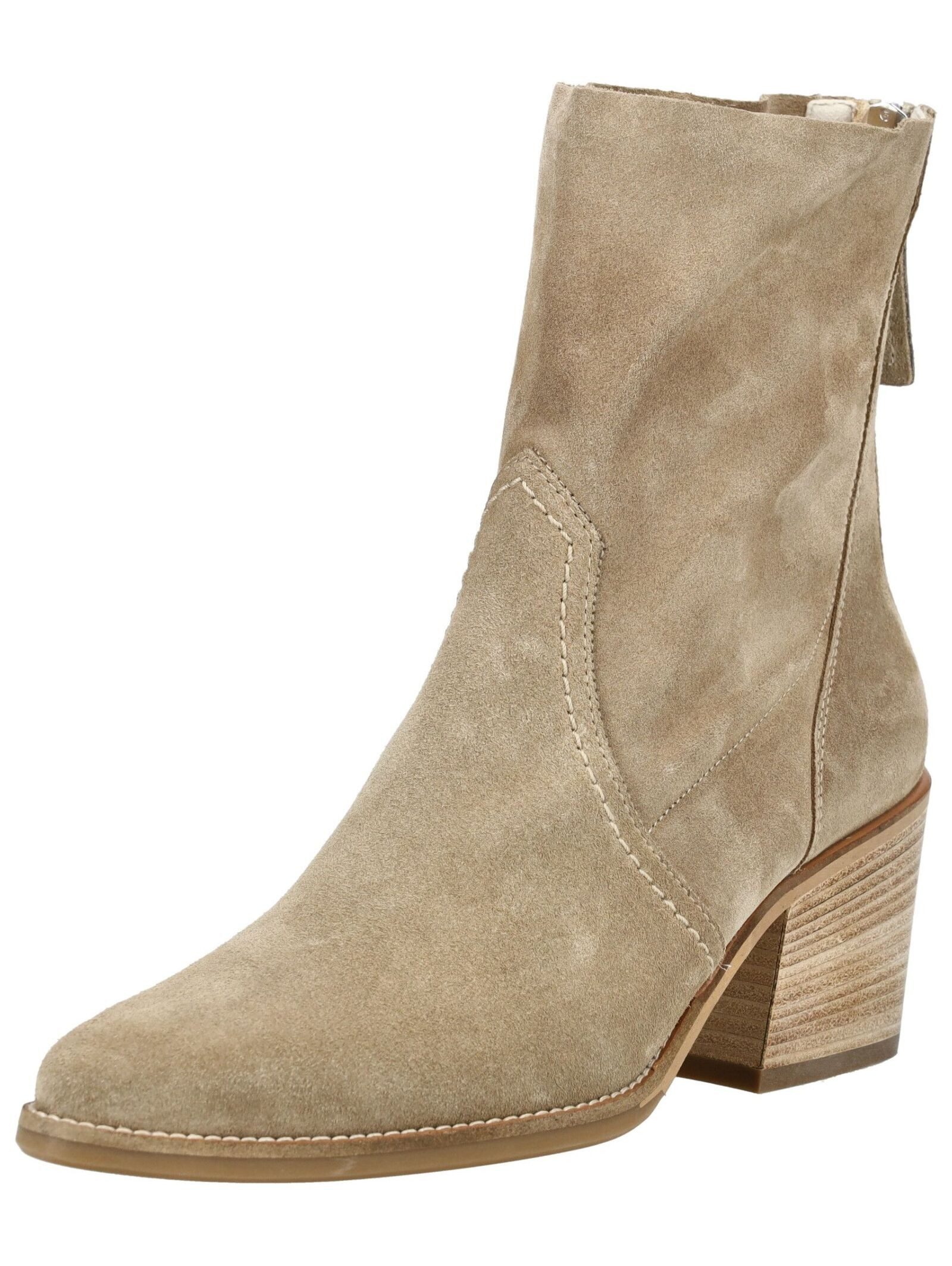 Paul Green Stiefelette Veloursleder . Stiefelette günstig online kaufen