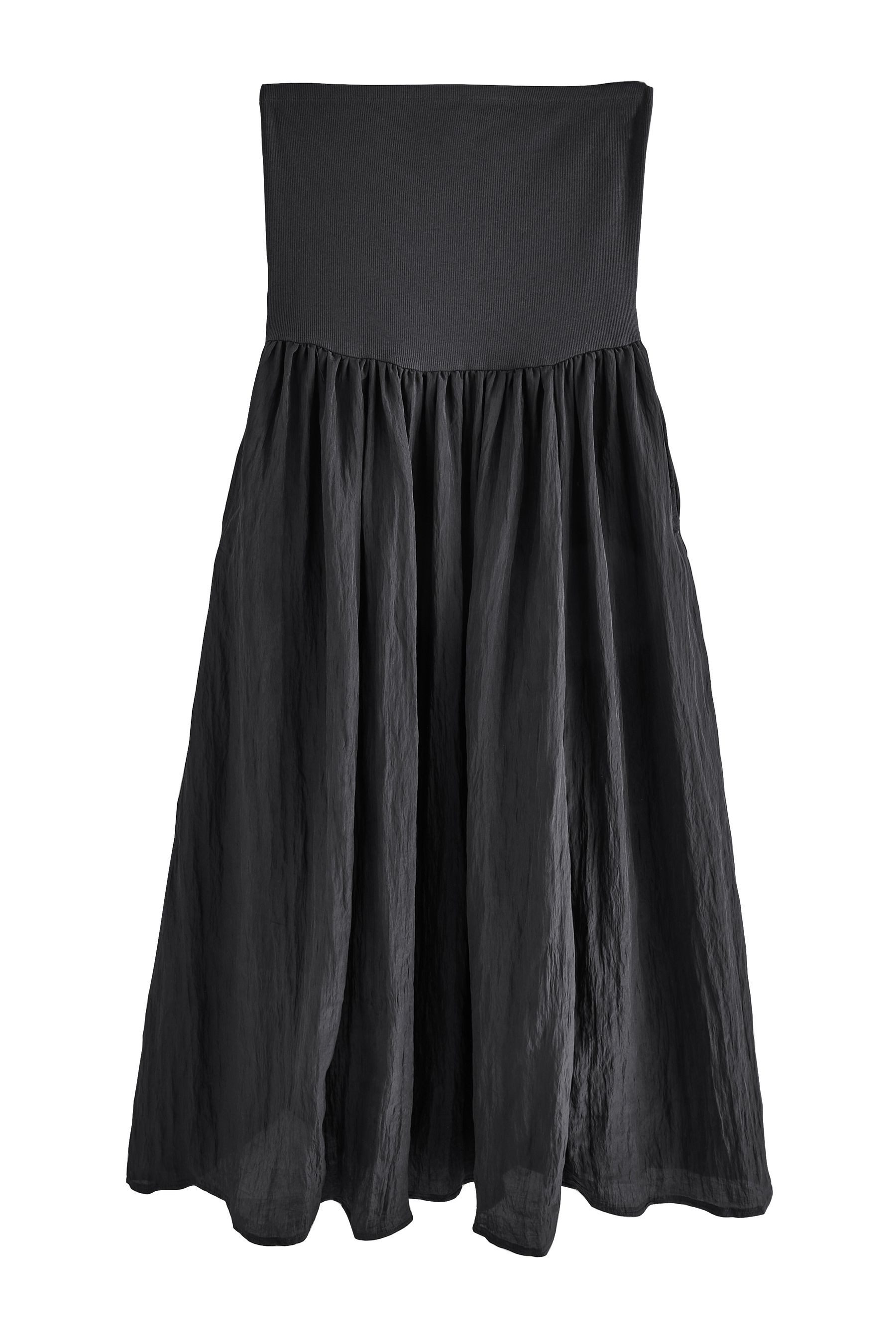 Next Midikleid Bandeau-Midikleid aus Jersey-Mischgewebe (1-tlg) günstig online kaufen