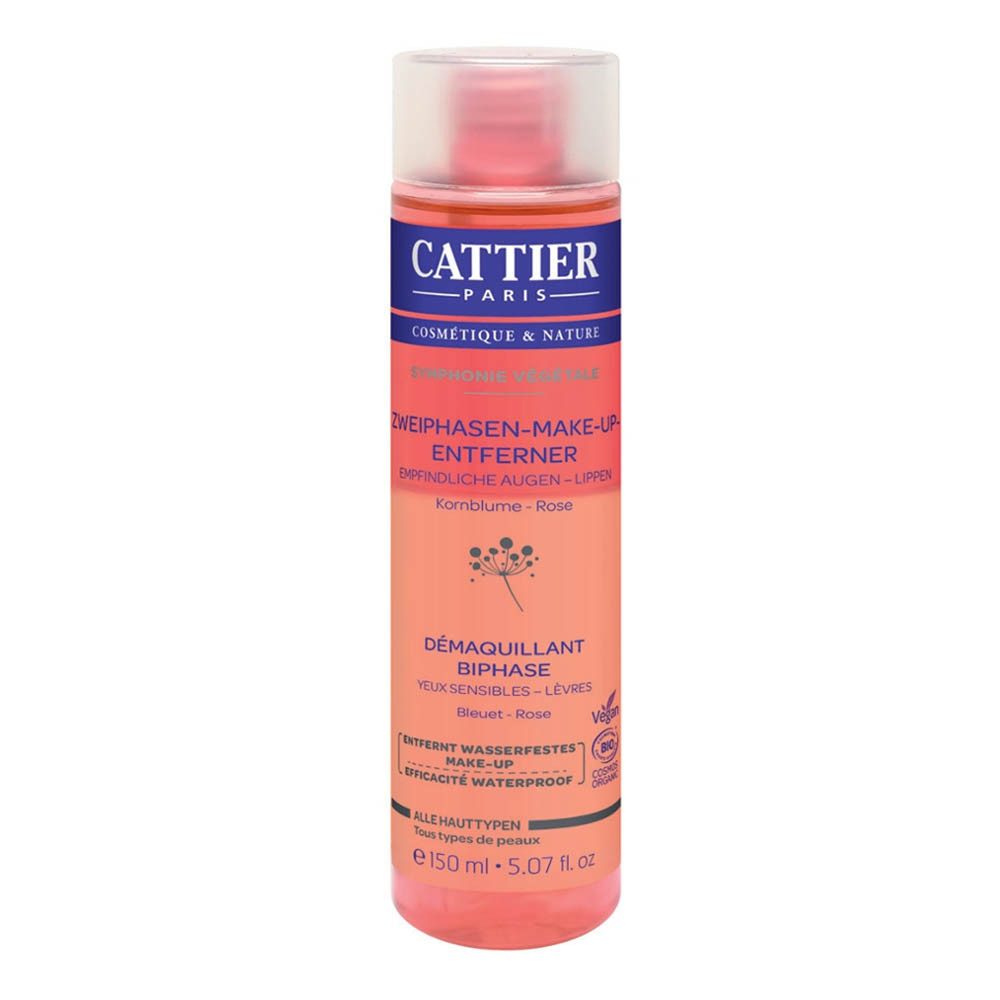 Cattier Make-up-Entferner Zweiphasen-Make-Up-Entferner 150ml