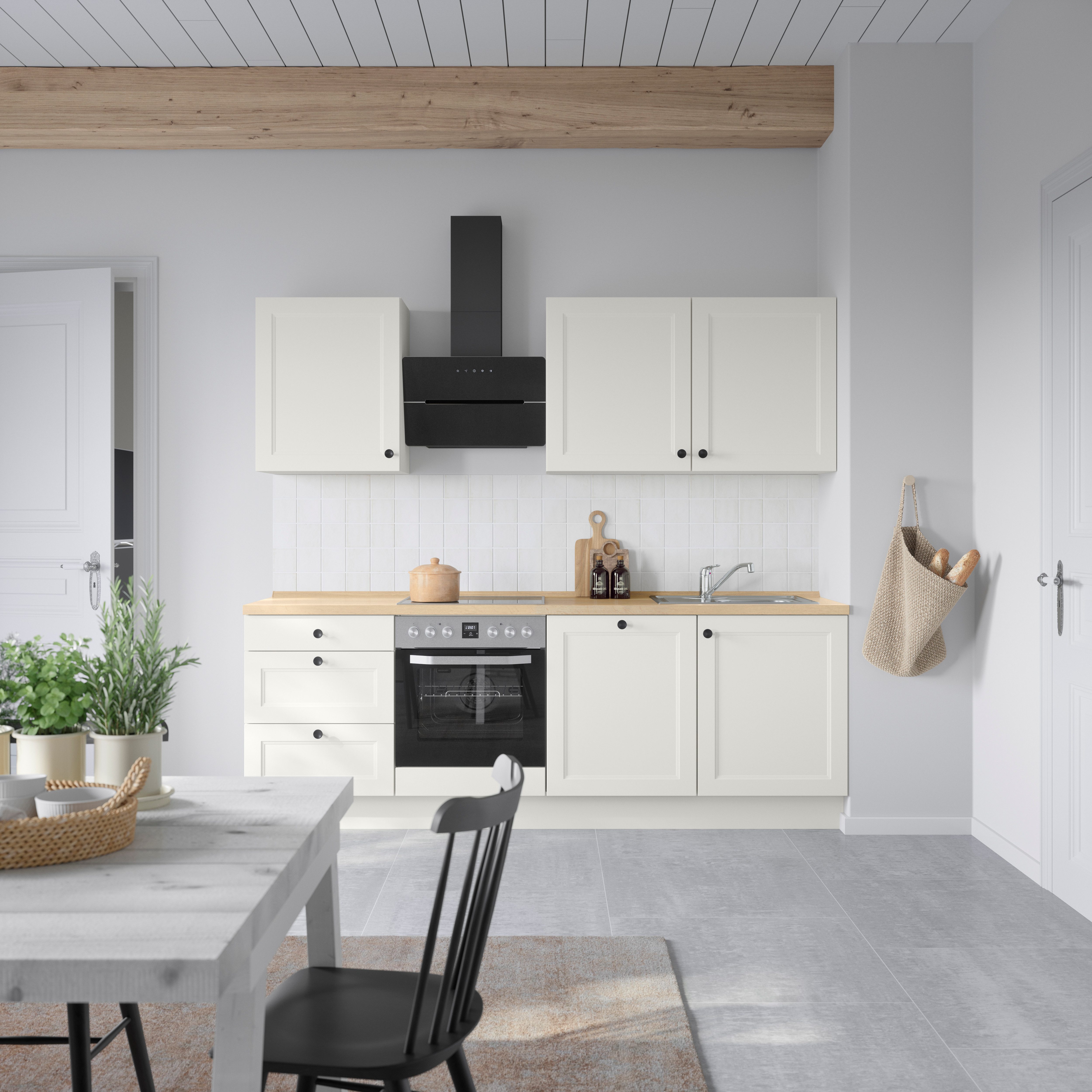 nobilia® Küchenzeile "Cascada II", NEU: individuell anpassbar mit gratis Profi-Beratung, vormontiert, Breite 240 cm, Ausrichtung wählbar, wahlw. mit E-Geräten
