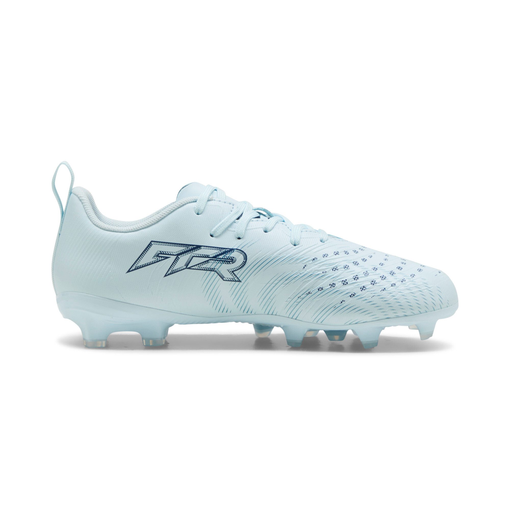 PUMA FUTURE 9 PLAY FG/AG JR Fußballschuh mit Nockensohle für Rasen- und Kunstrasenplätze, mit Schnürung
