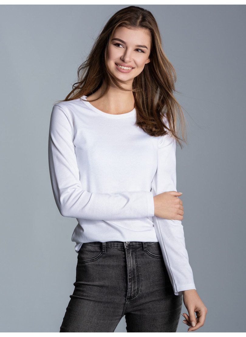 Trigema Longsleeve TRIGEMA Langarmshirt (1-tlg)