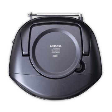 Lenco SCD-860 Boomxbox mit DAB+/FM-Radio Farbdisp. BT Boombox (FM-Tuner, 2 W)
