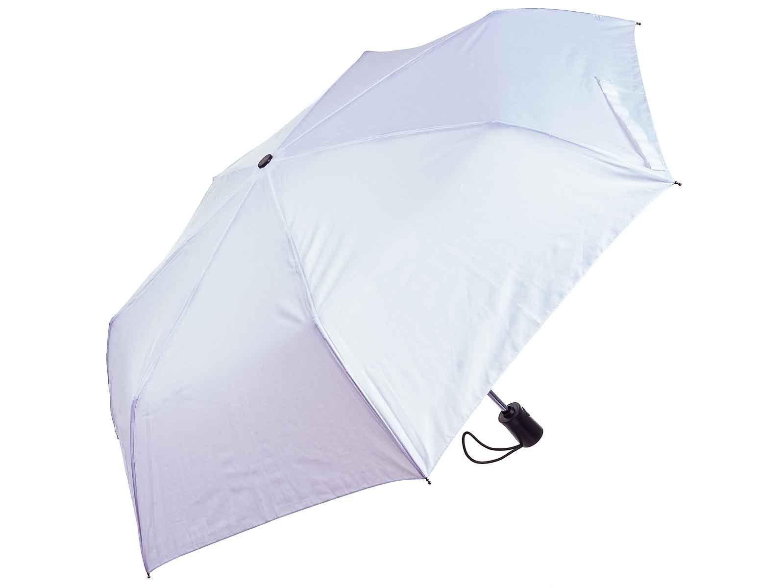 HAPPY RAIN Taschenregenschirm Up & Down Auf-& Zu/Automatik Regenschirm Ø 95 cm Durchmesser, leicht