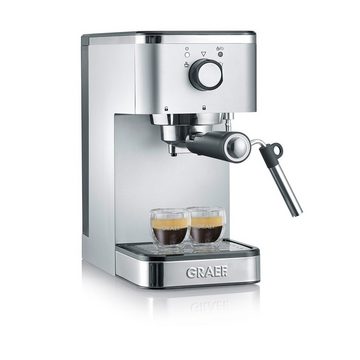 Graef Espressomaschine ES 400 Salita + CM 500 Kaffeemühle, praktisches Set aus Espressomaschine und Kaffeemühle