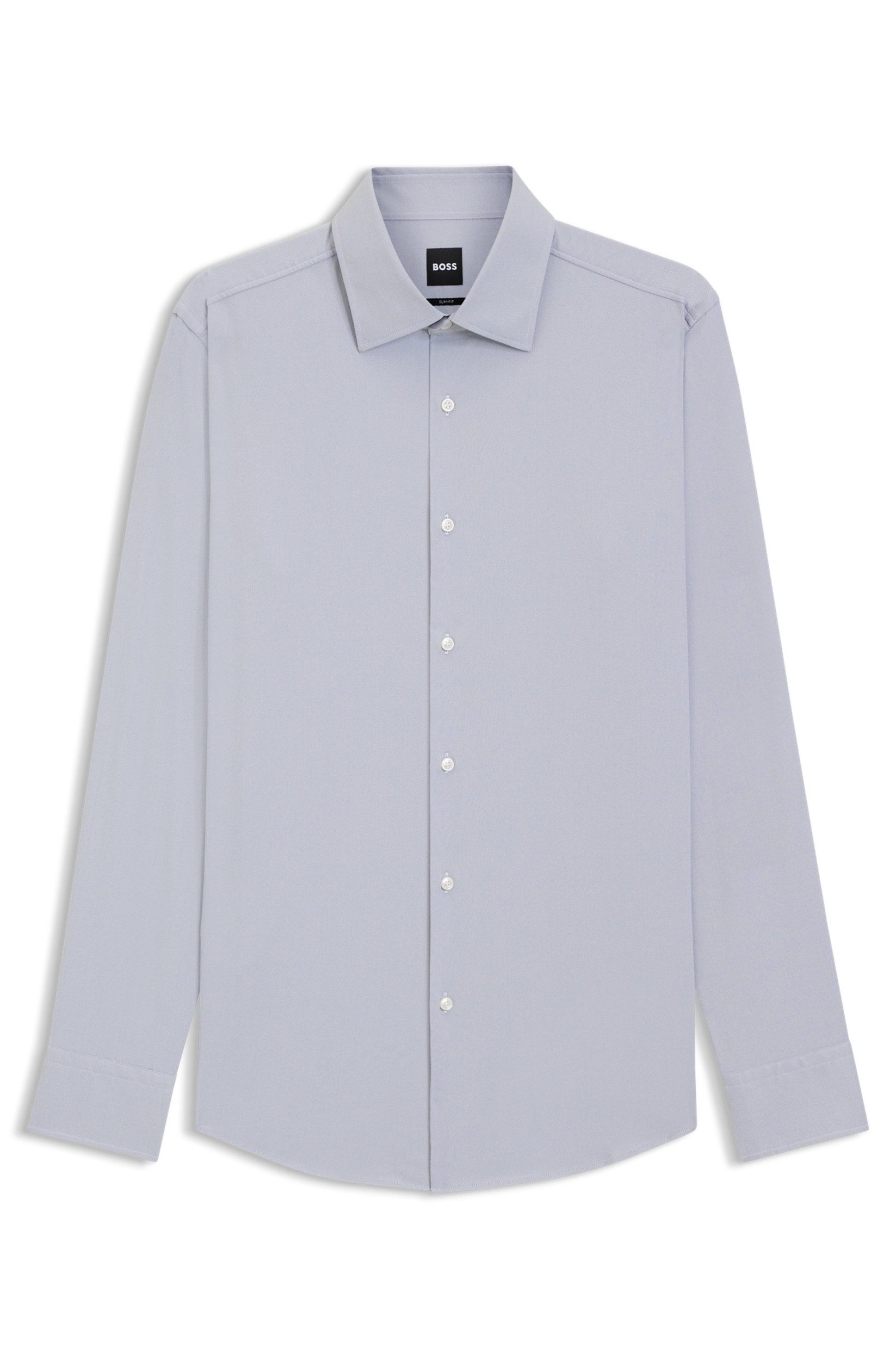 Langarmhemd Slim-Fit Hemd Hank - Slim Fit