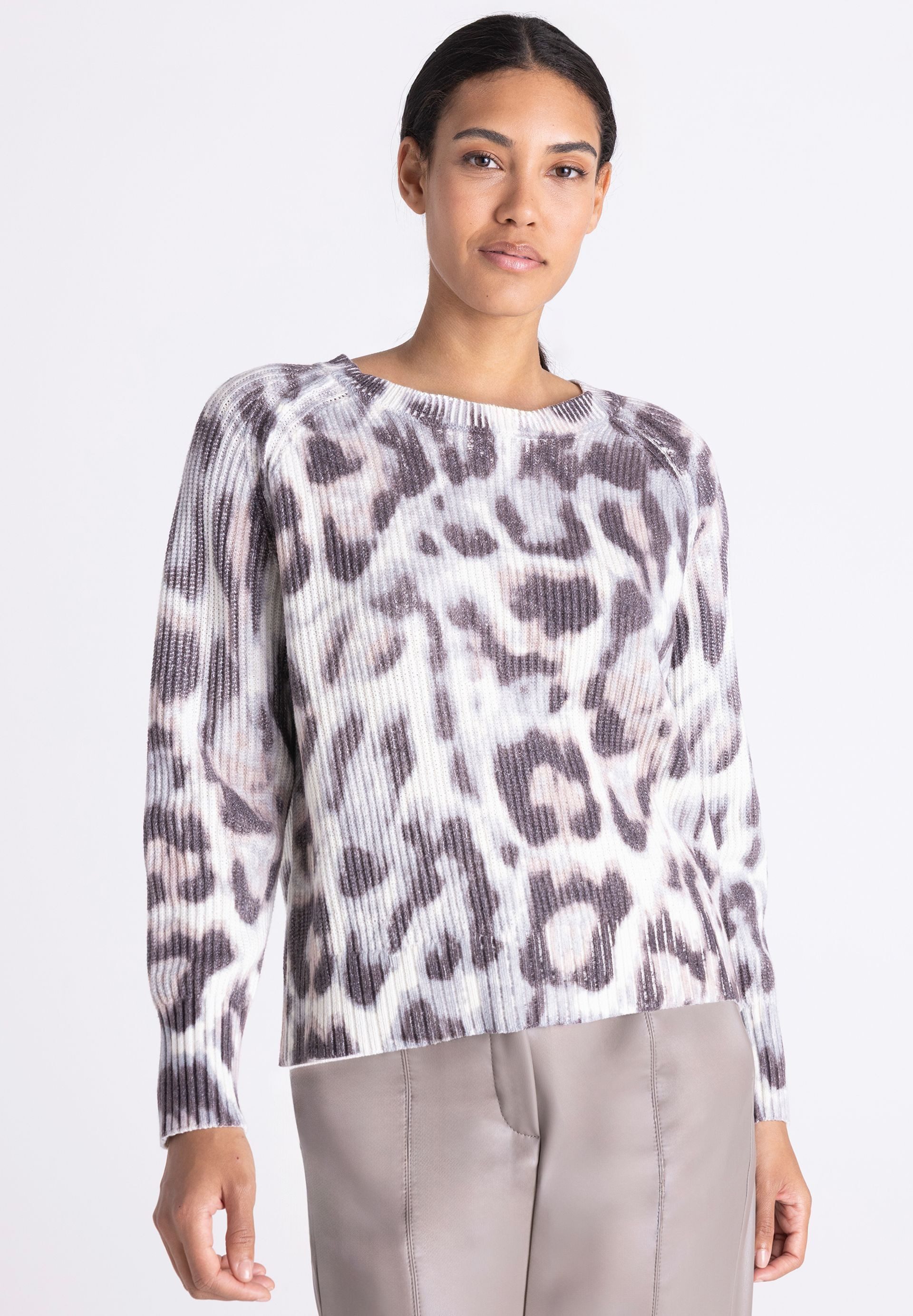TUZZI Strickpullover mit Rippbündchen