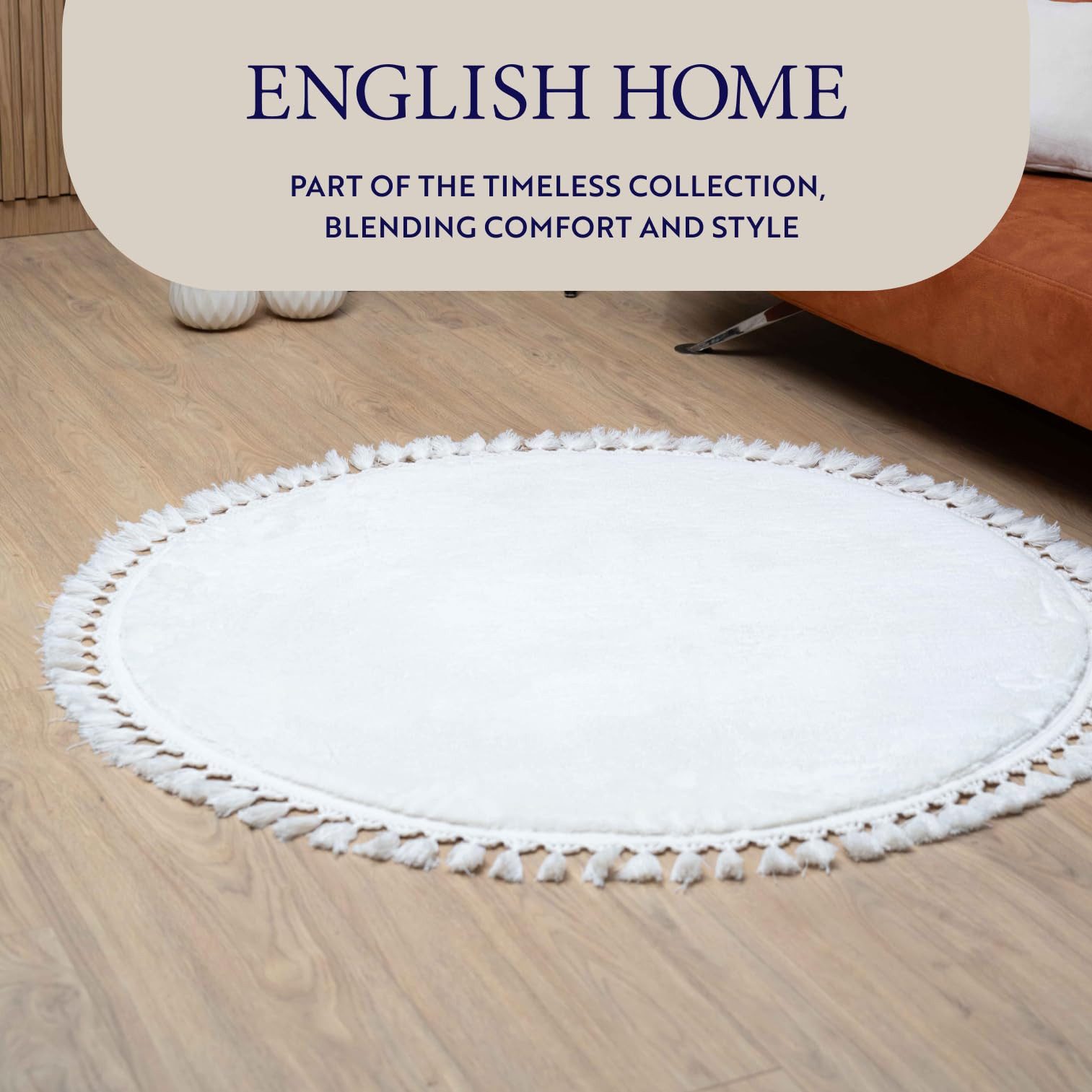 English Home Teppich English Home Weicher moderner Teppich Waschbarer Innen günstig online kaufen
